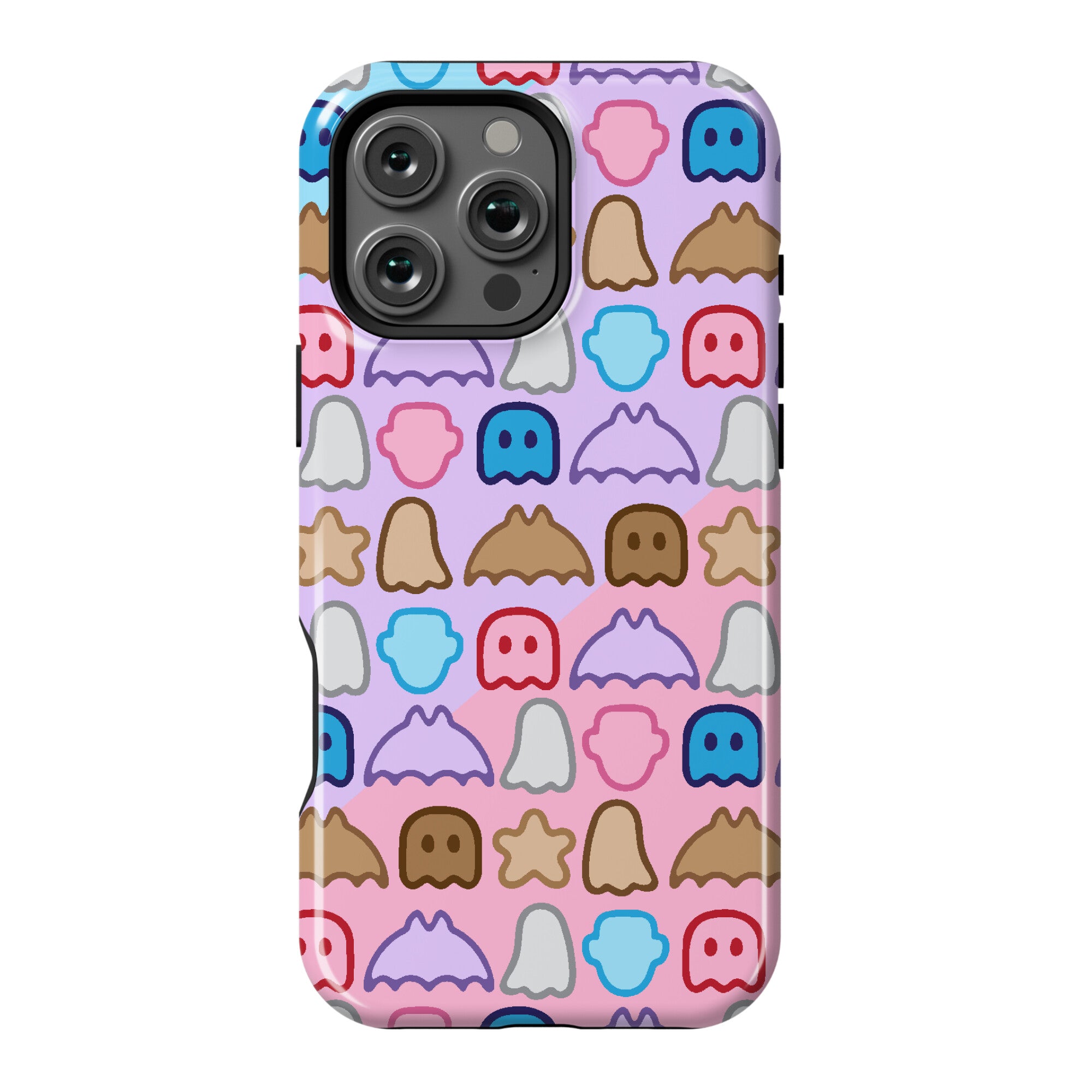 Spoopy Cereal Parody Pattern Phone Case