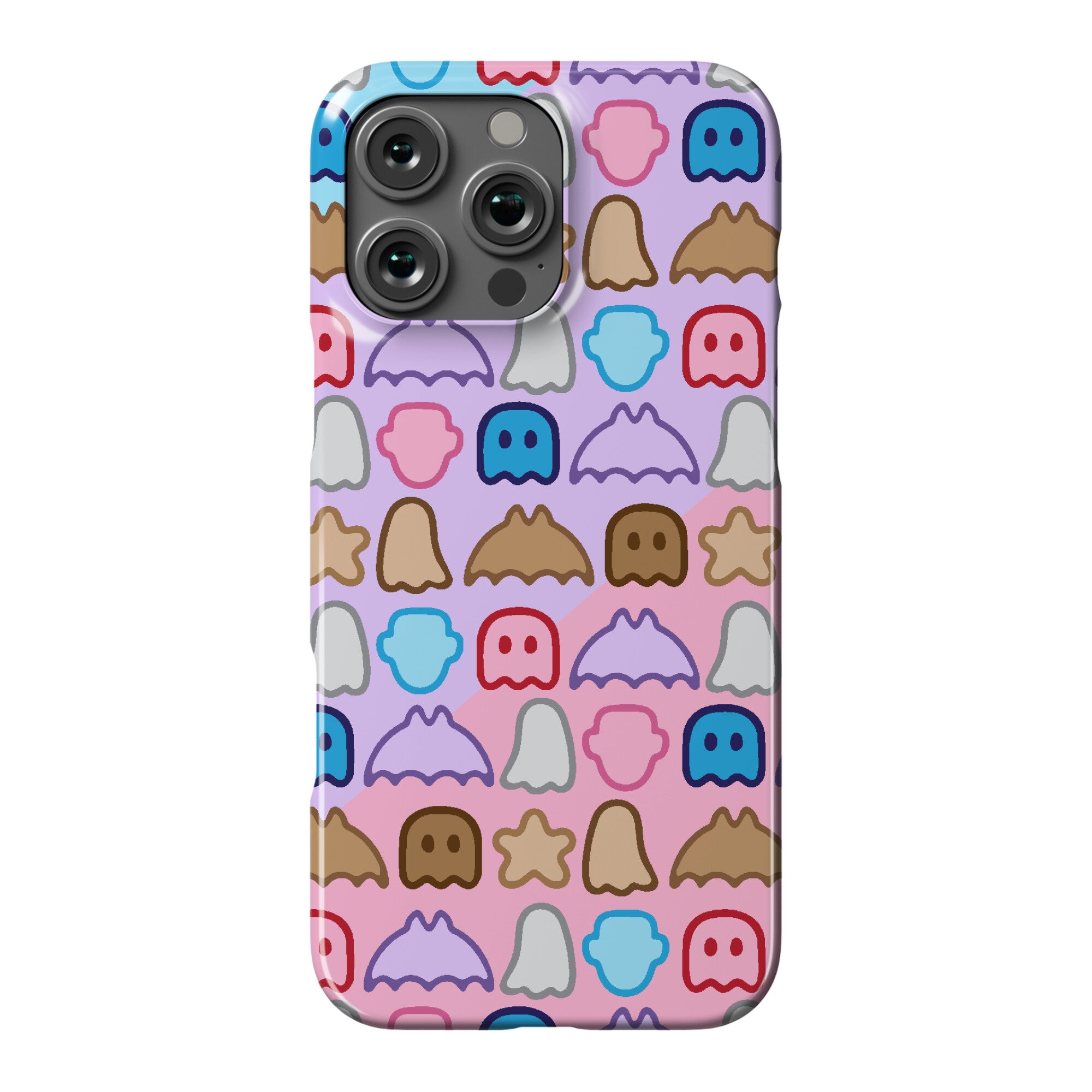 Spoopy Cereal Parody Pattern Phone Case