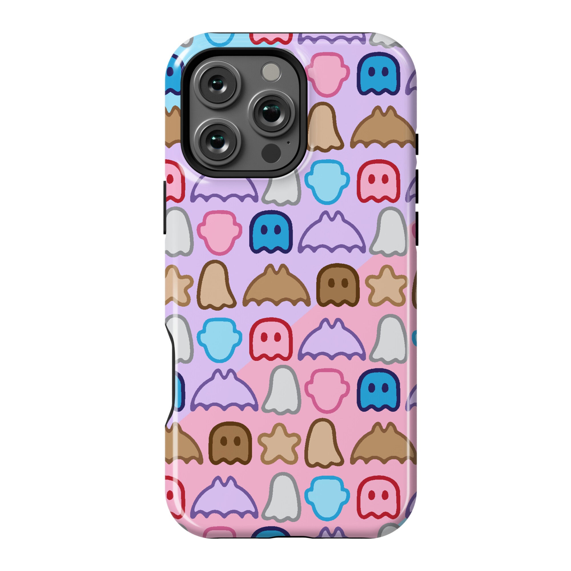 Spoopy Cereal Parody Pattern Phone Case