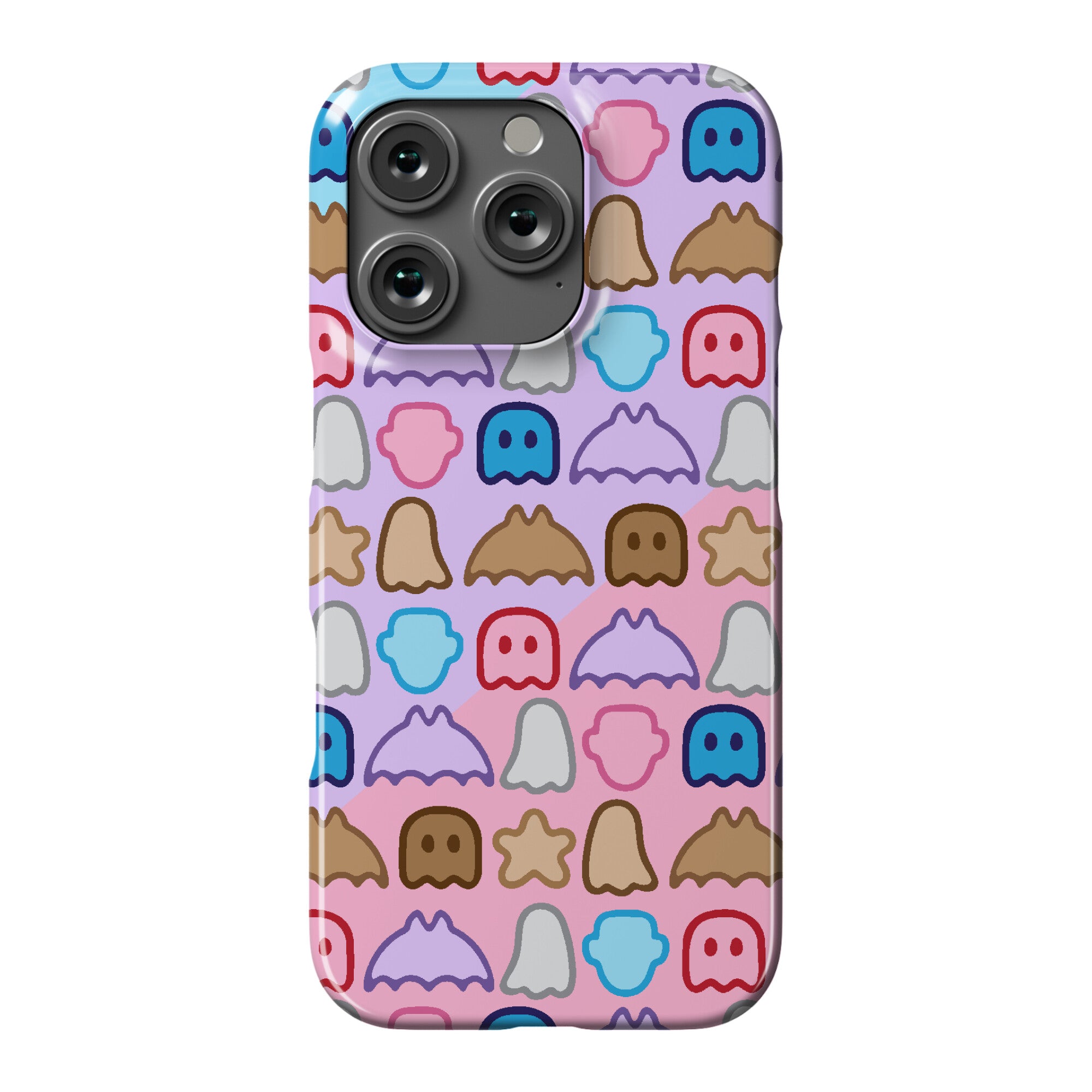 Spoopy Cereal Parody Pattern Phone Case