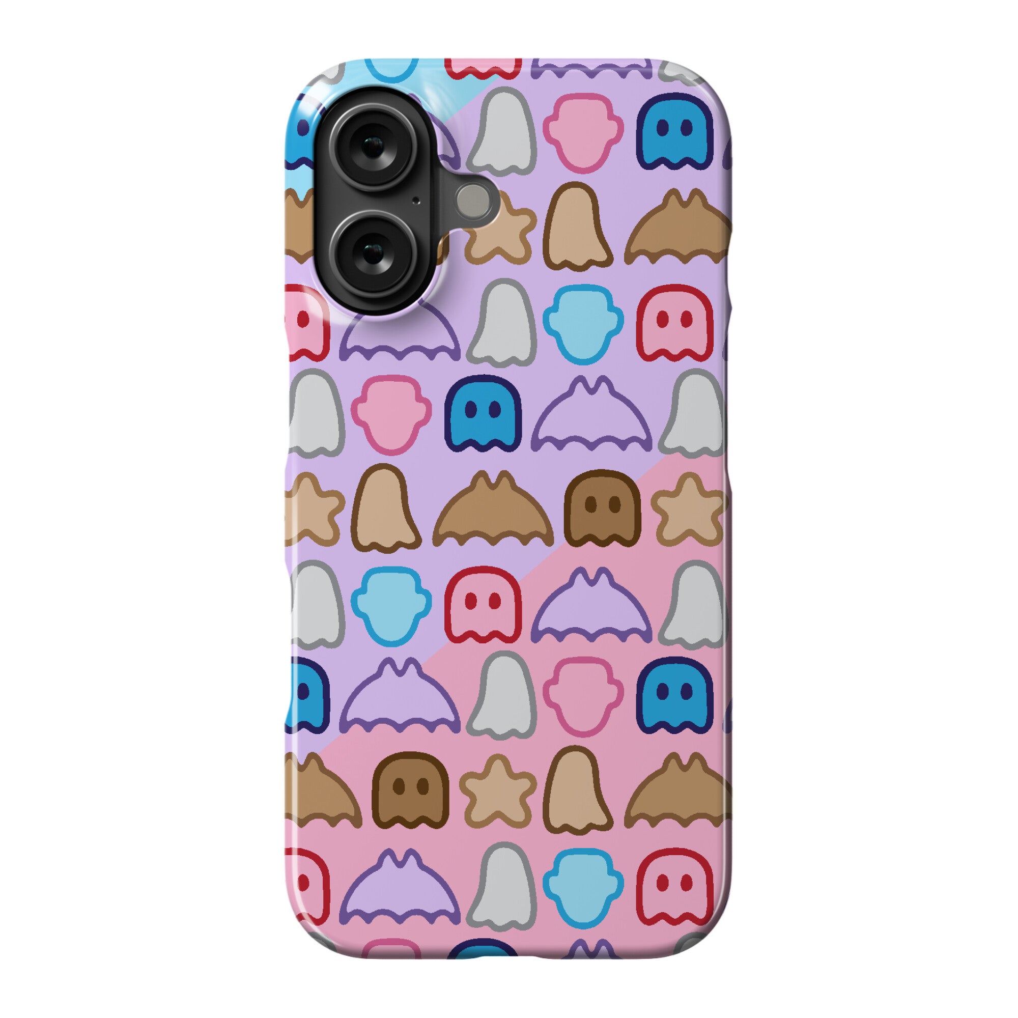 Spoopy Cereal Parody Pattern Phone Case