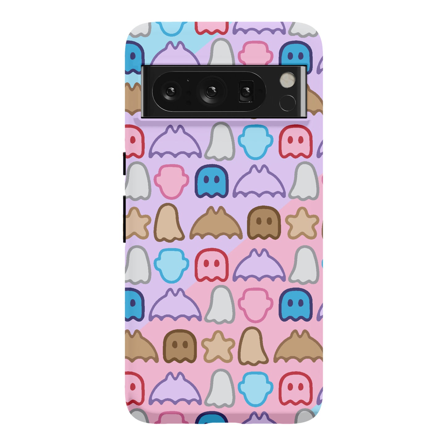 Spoopy Cereal Parody Pattern Phone Case