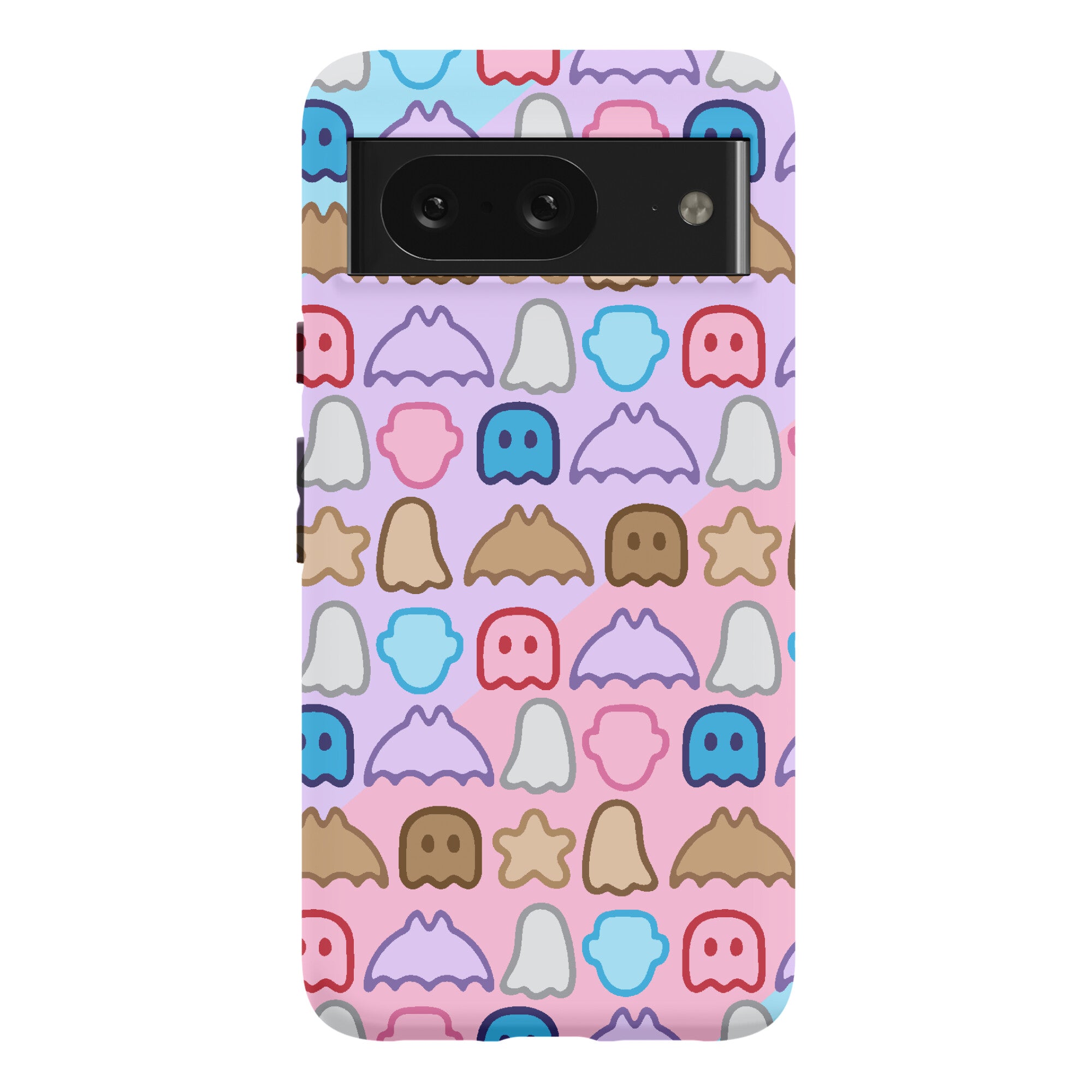 Spoopy Cereal Parody Pattern Phone Case