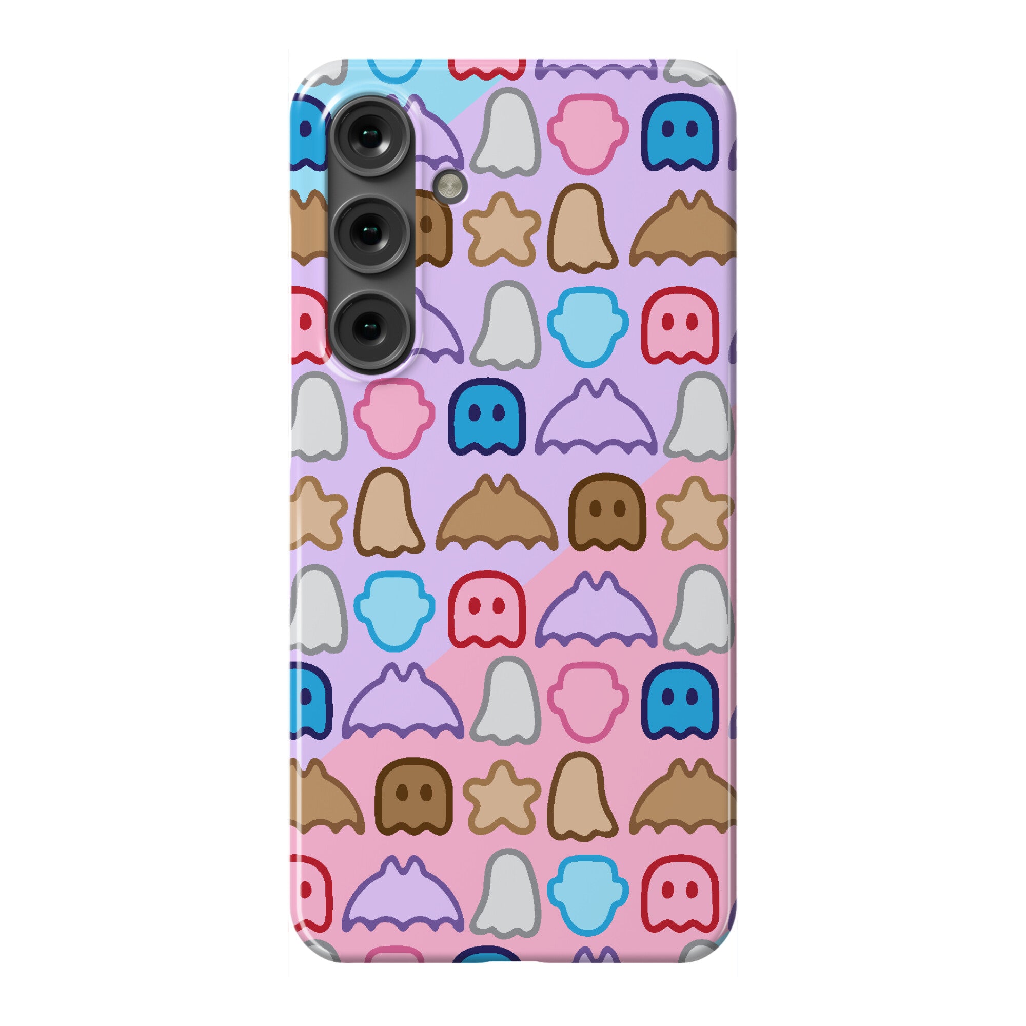 Spoopy Cereal Parody Pattern Phone Case