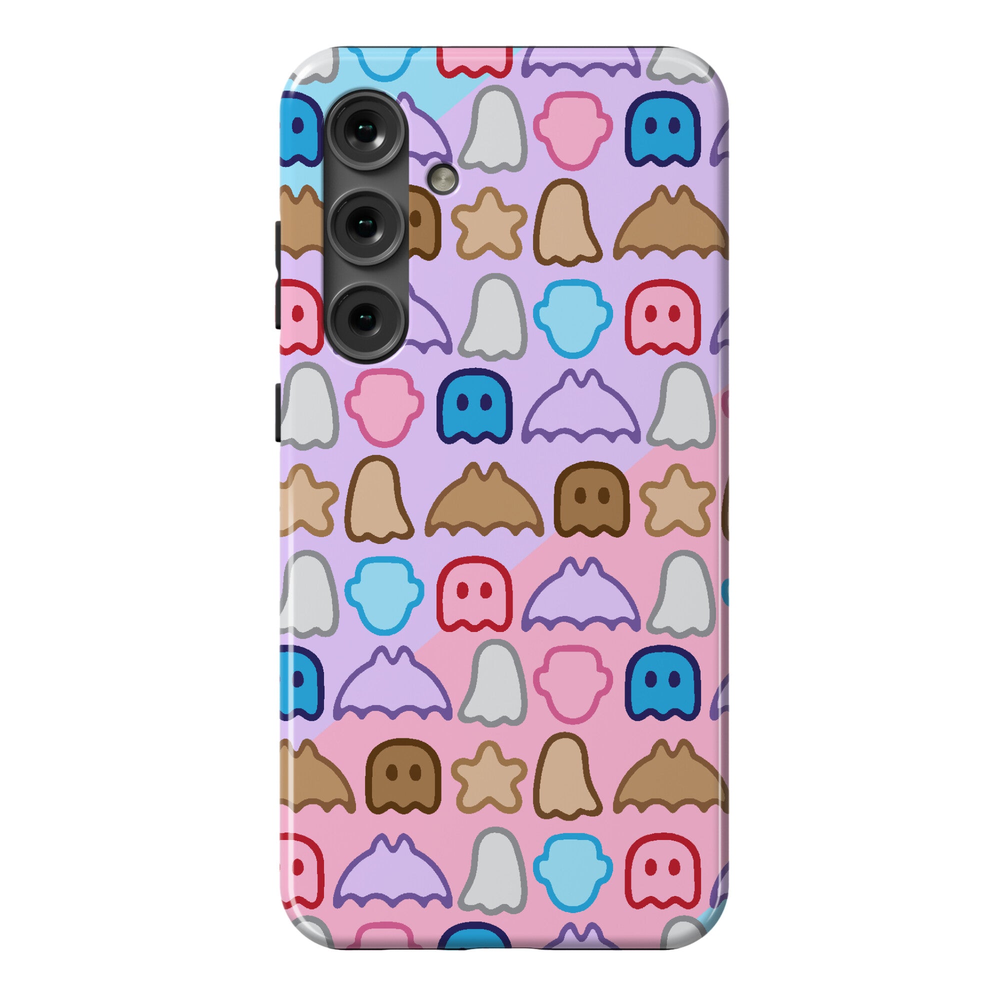 Spoopy Cereal Parody Pattern Phone Case