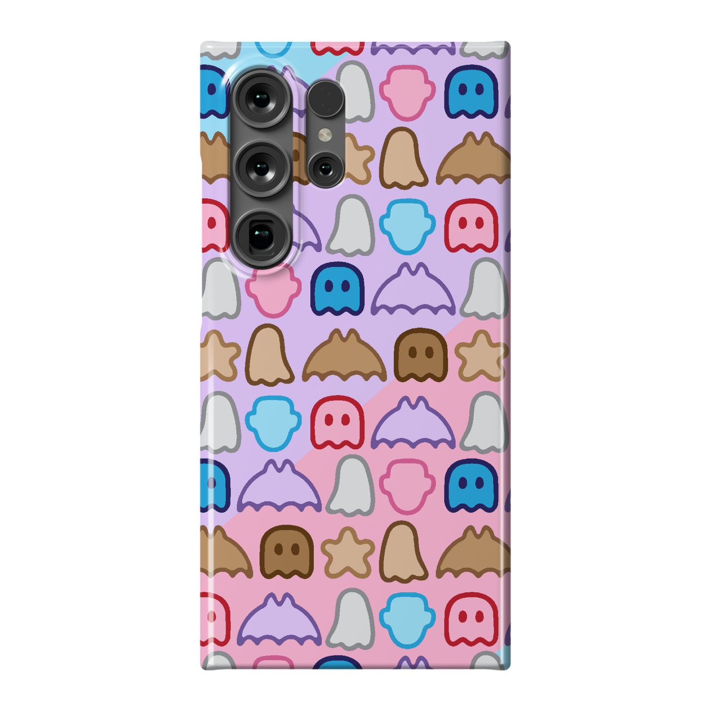 Spoopy Cereal Parody Pattern Phone Case