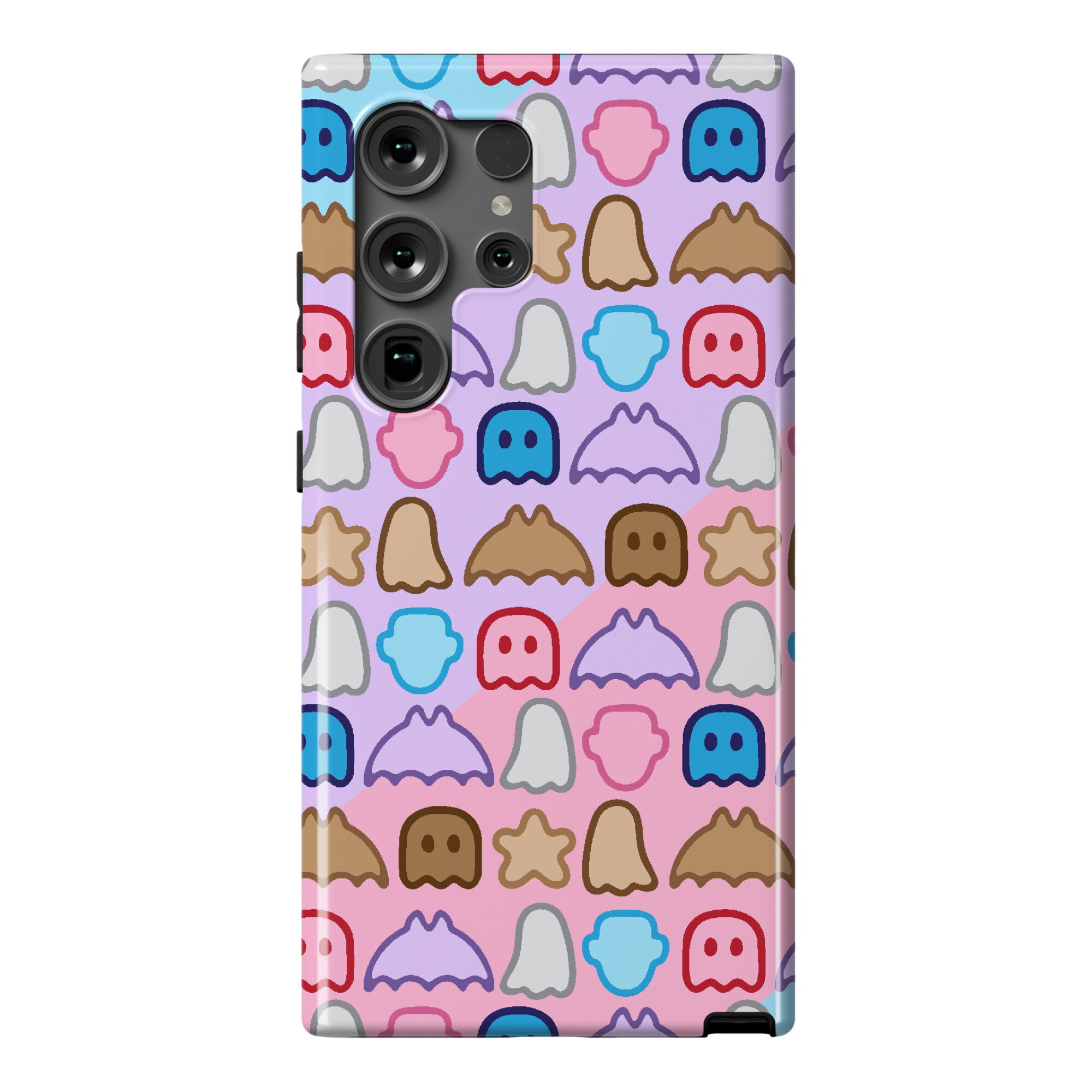 Spoopy Cereal Parody Pattern Phone Case