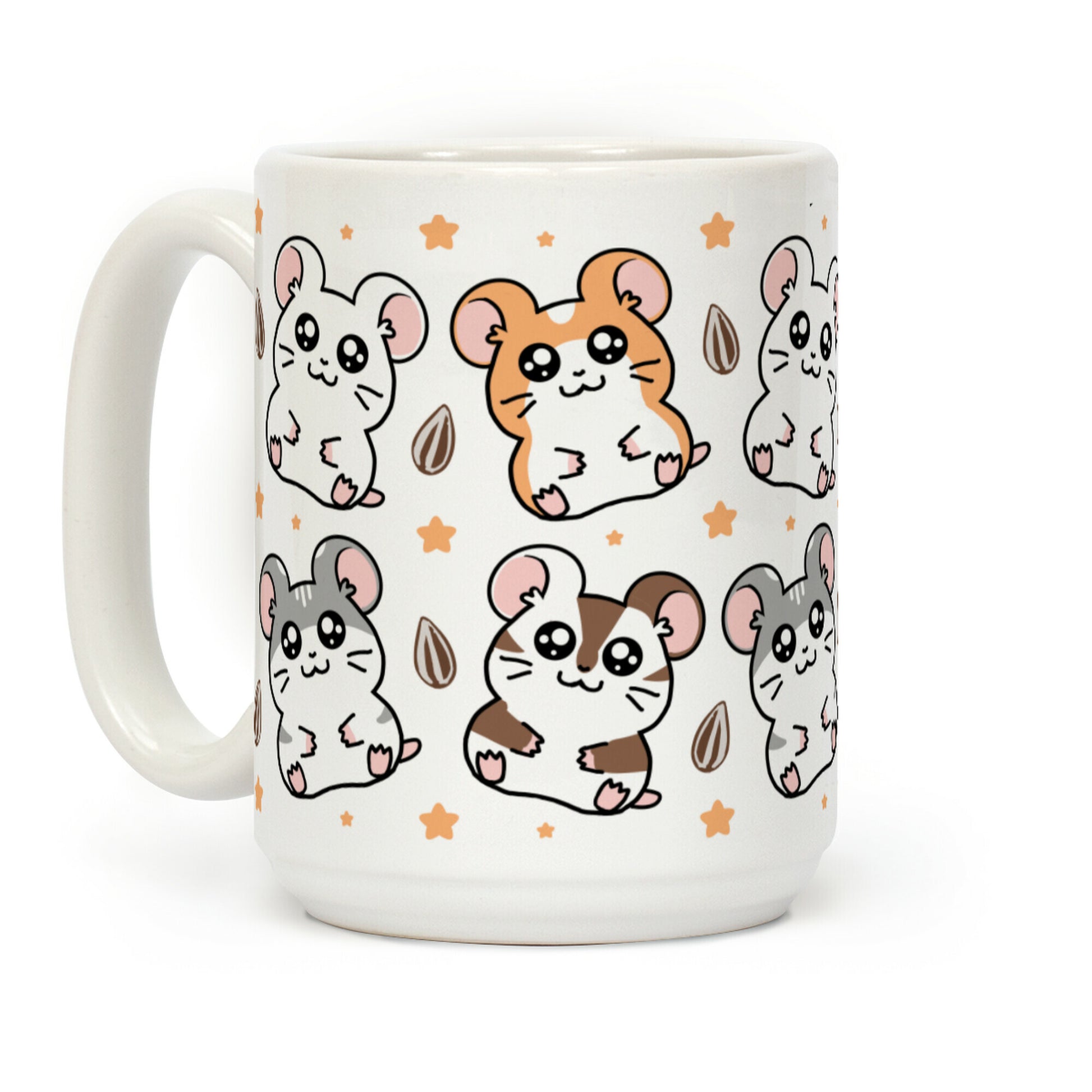 Cute Hamster Pattern Coffee Mug