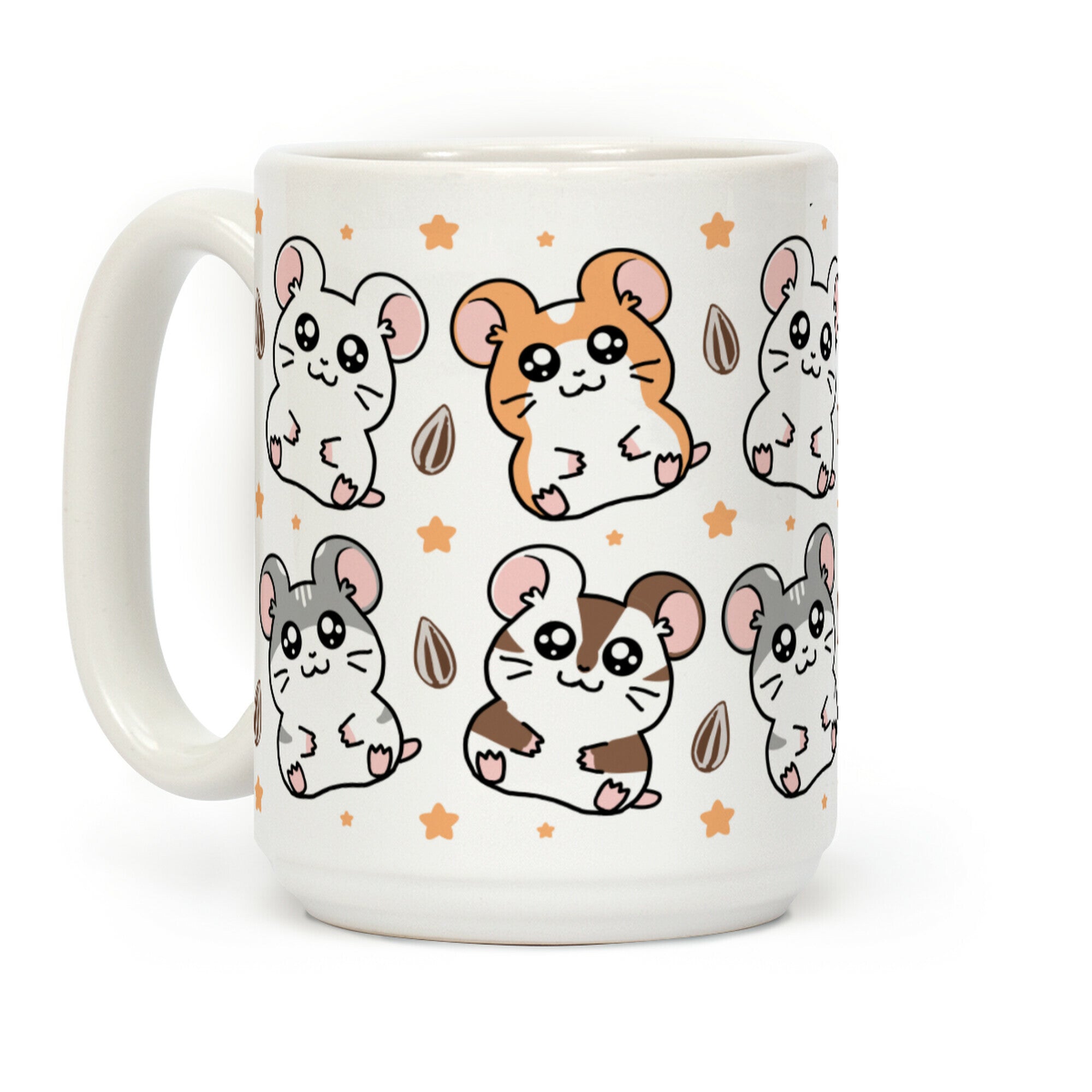 Cute Hamster Pattern Coffee Mug