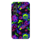 Faux Retro Arcade Carpet Pattern Phone Case