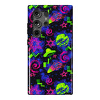 Faux Retro Arcade Carpet Pattern Phone Case