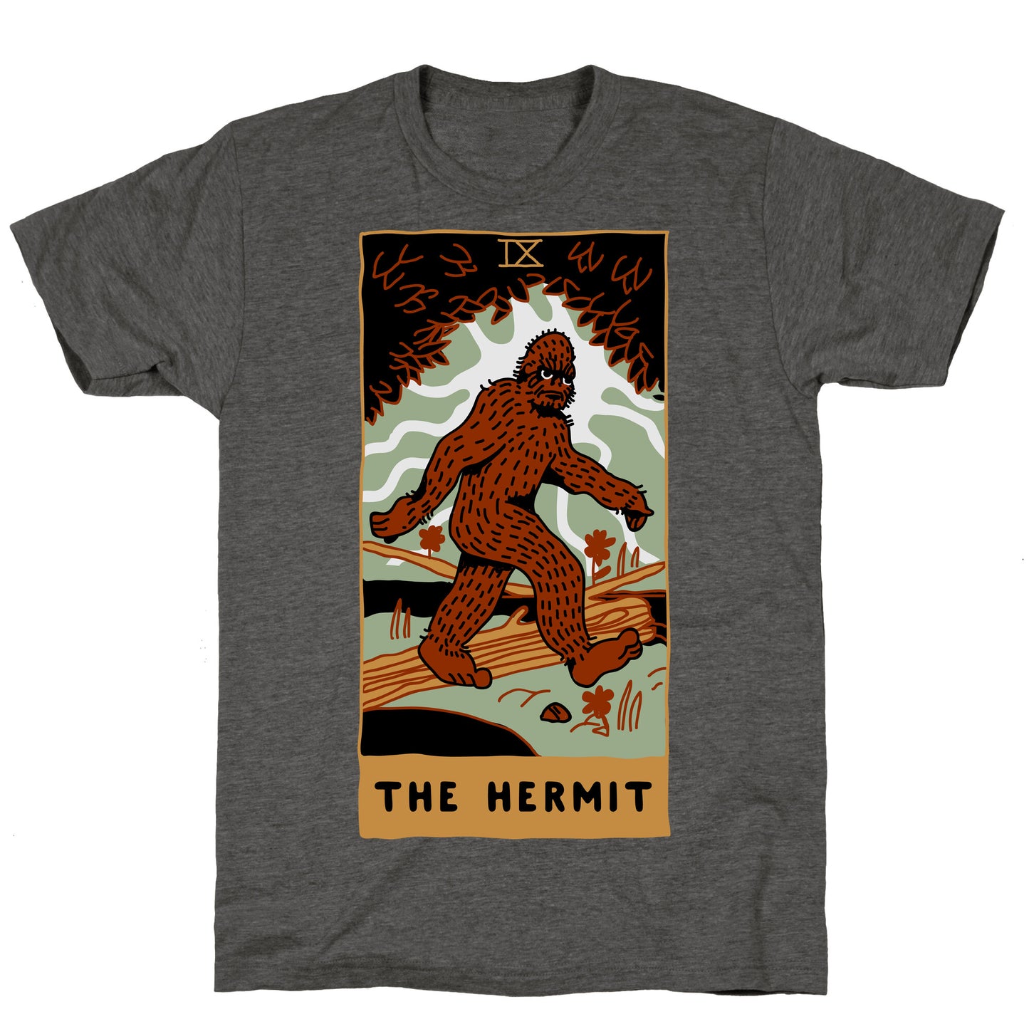 The Hermit (Bigfoot) Unisex Triblend Tee