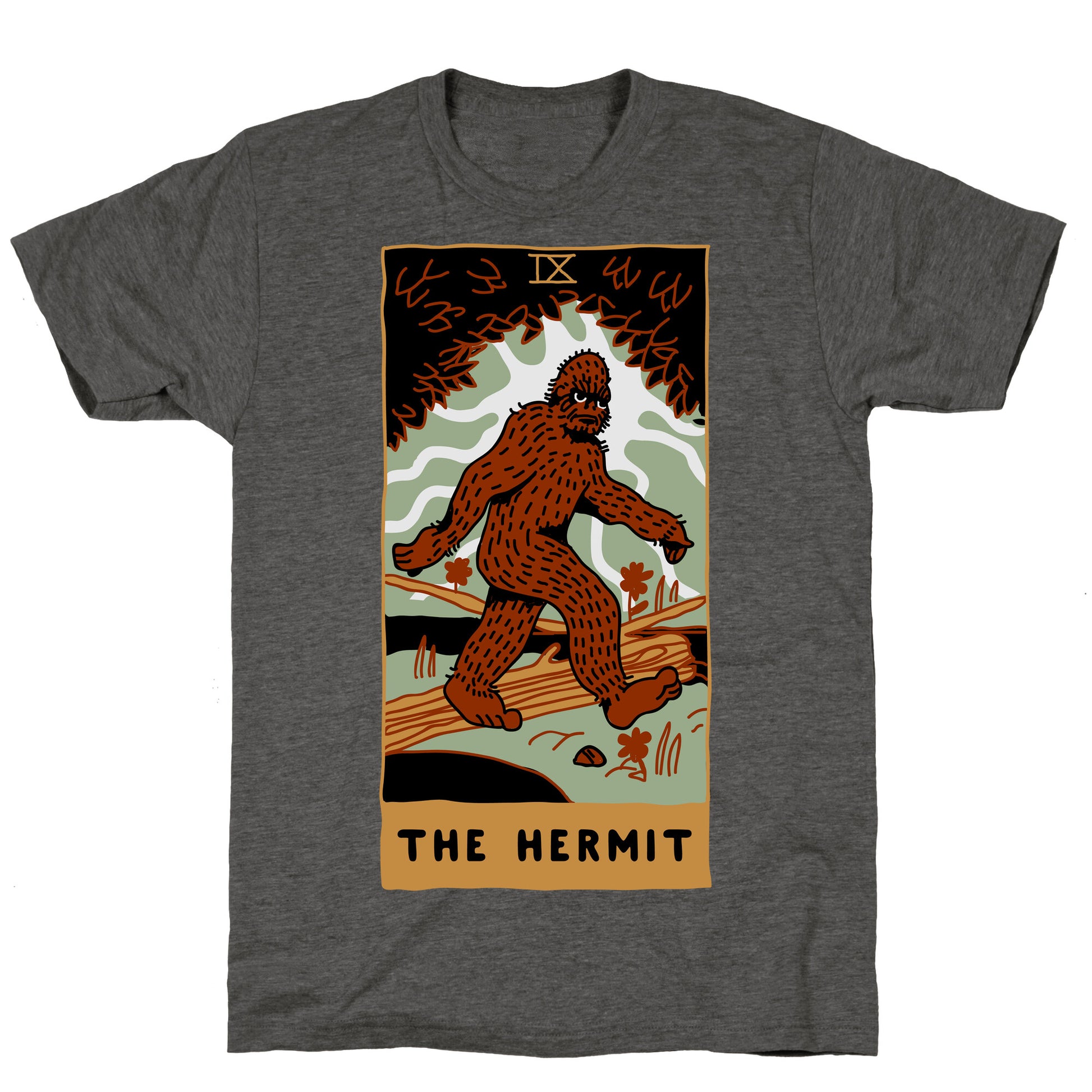 The Hermit (Bigfoot) Unisex Triblend Tee