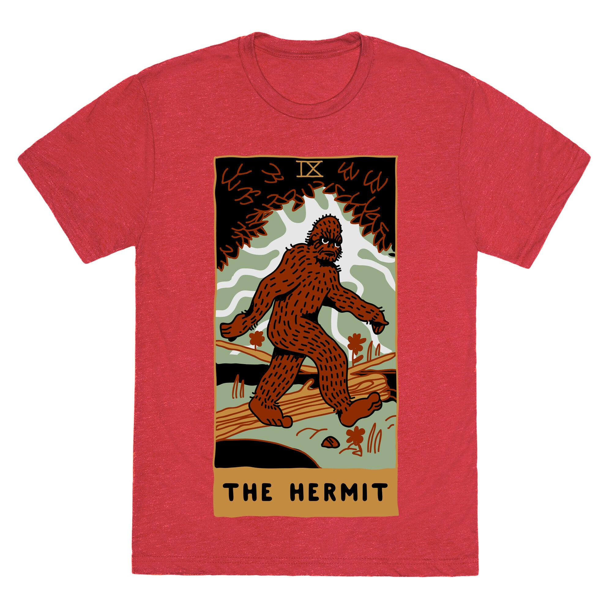 The Hermit (Bigfoot) Unisex Triblend Tee