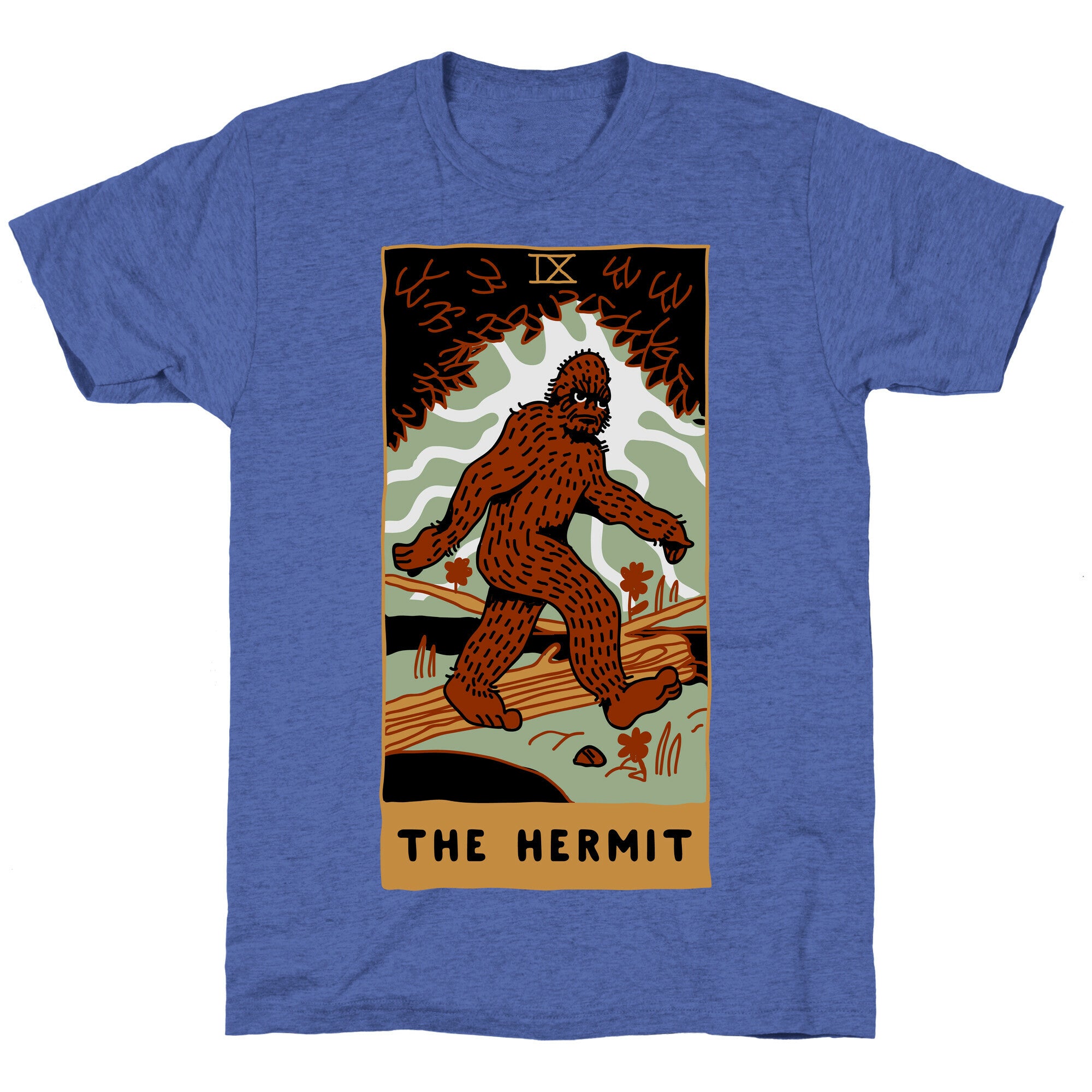 The Hermit (Bigfoot) Unisex Triblend Tee