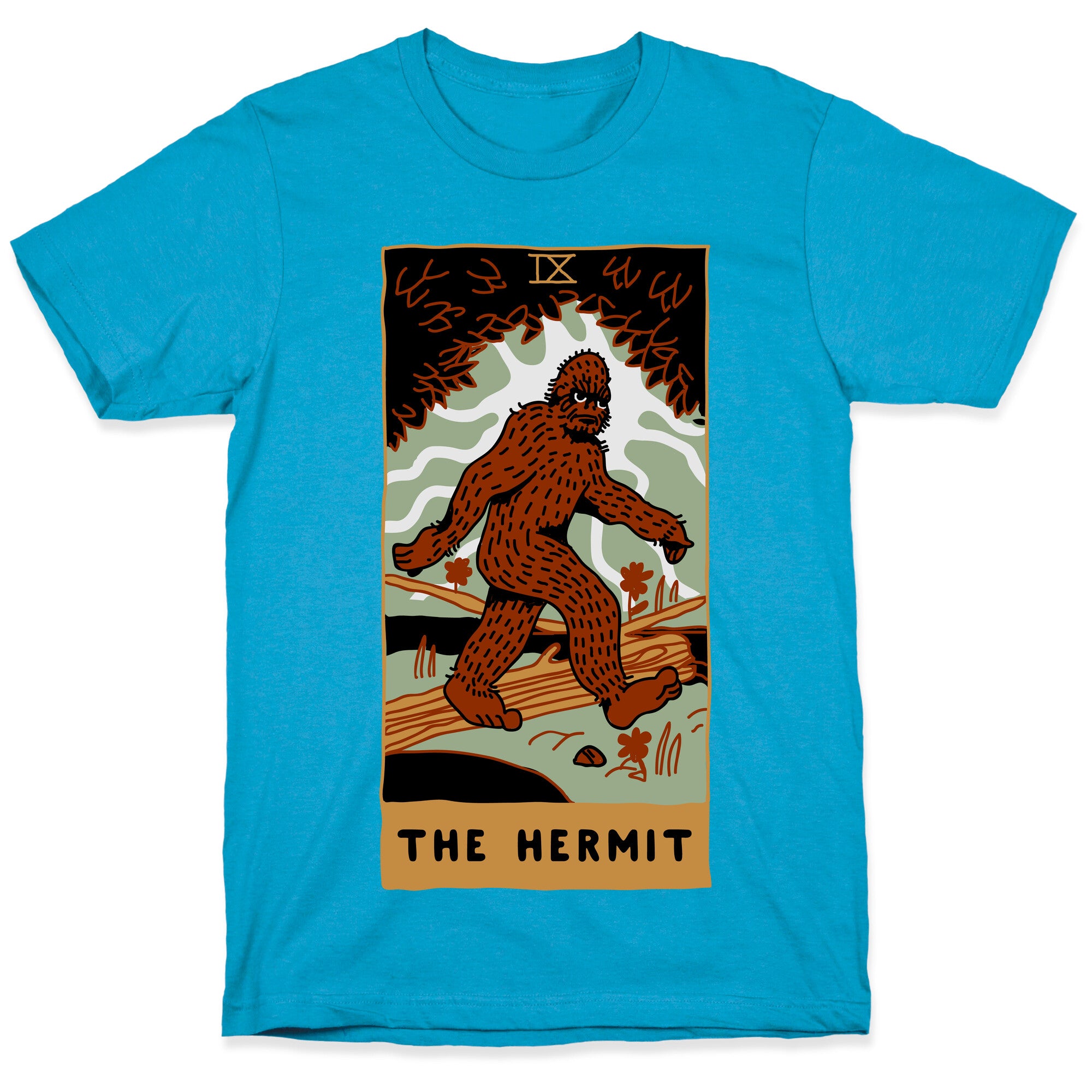 The Hermit (Bigfoot) Unisex Triblend Tee