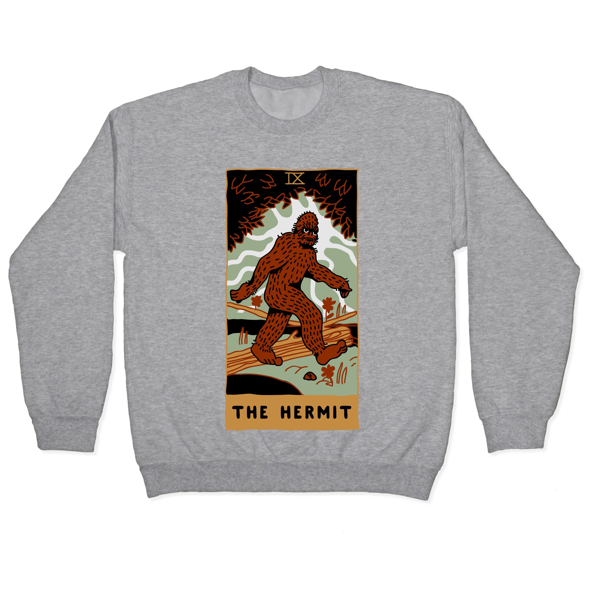 The Hermit (Bigfoot) Crewneck Sweatshirt