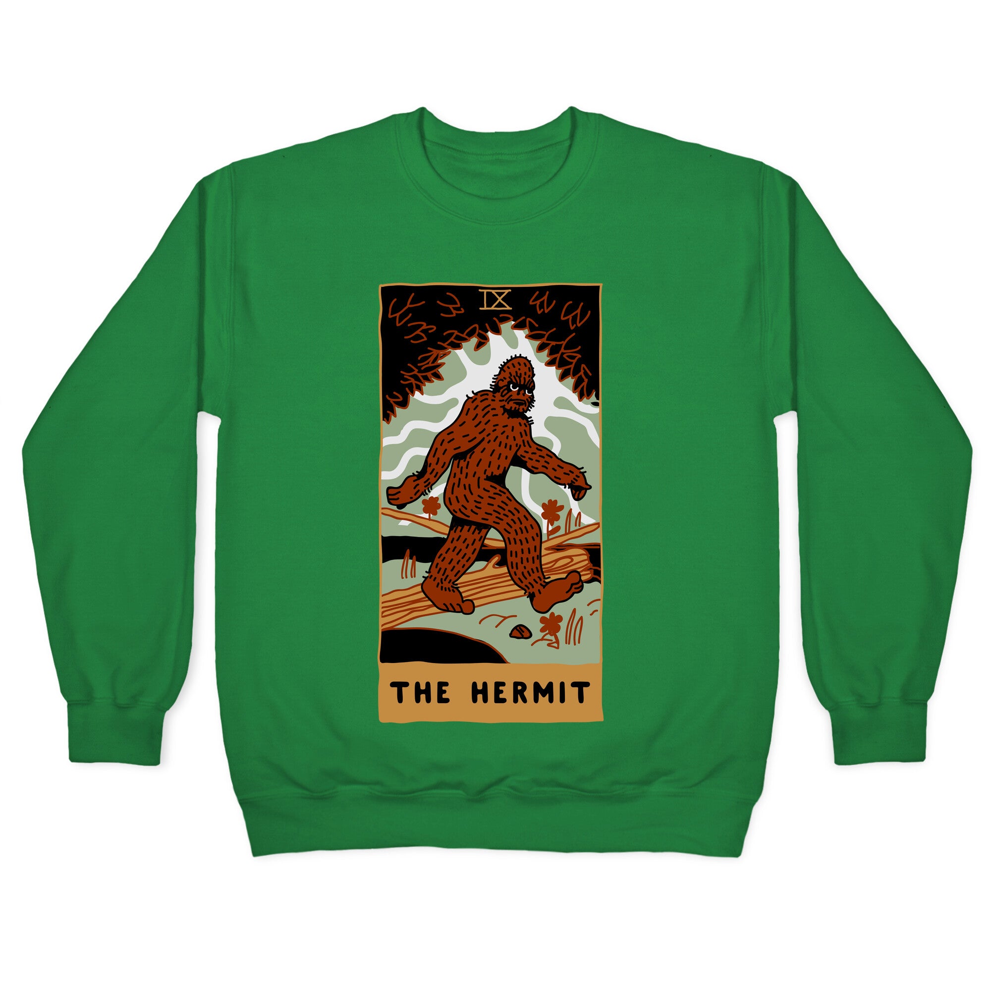 The Hermit (Bigfoot) Crewneck Sweatshirt