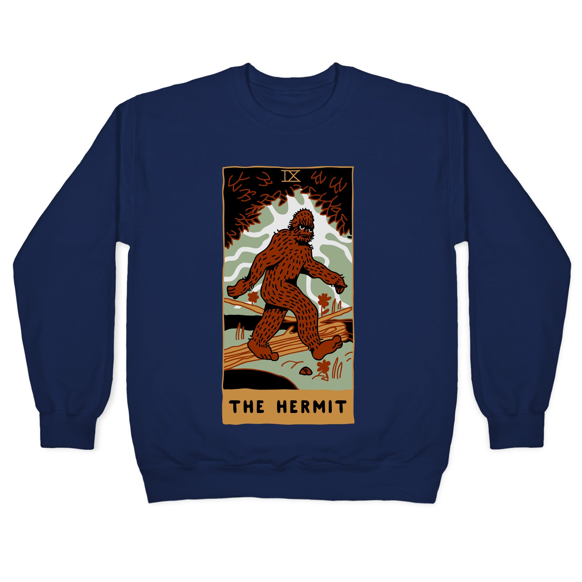 The Hermit (Bigfoot) Crewneck Sweatshirt