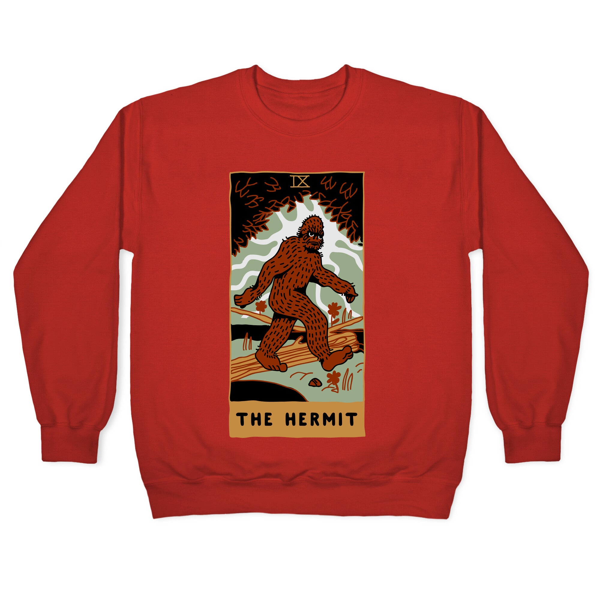The Hermit (Bigfoot) Crewneck Sweatshirt