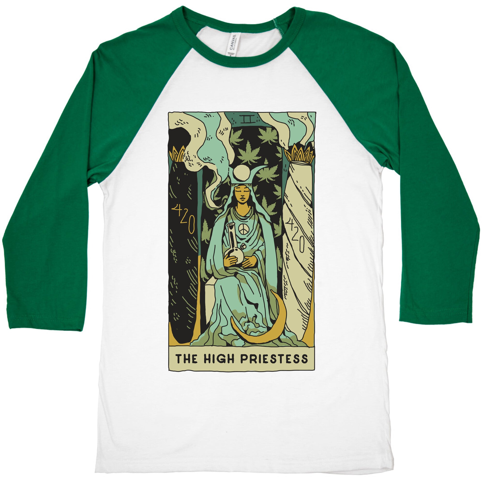 The High Priestess  Baseball Tee
