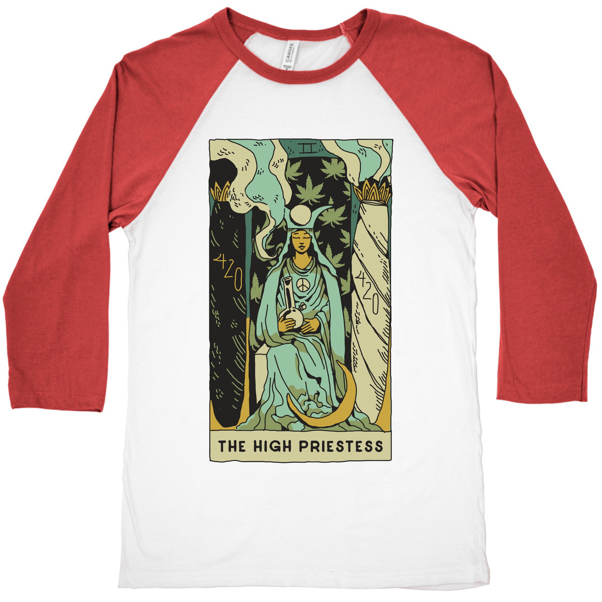 The High Priestess  Baseball Tee