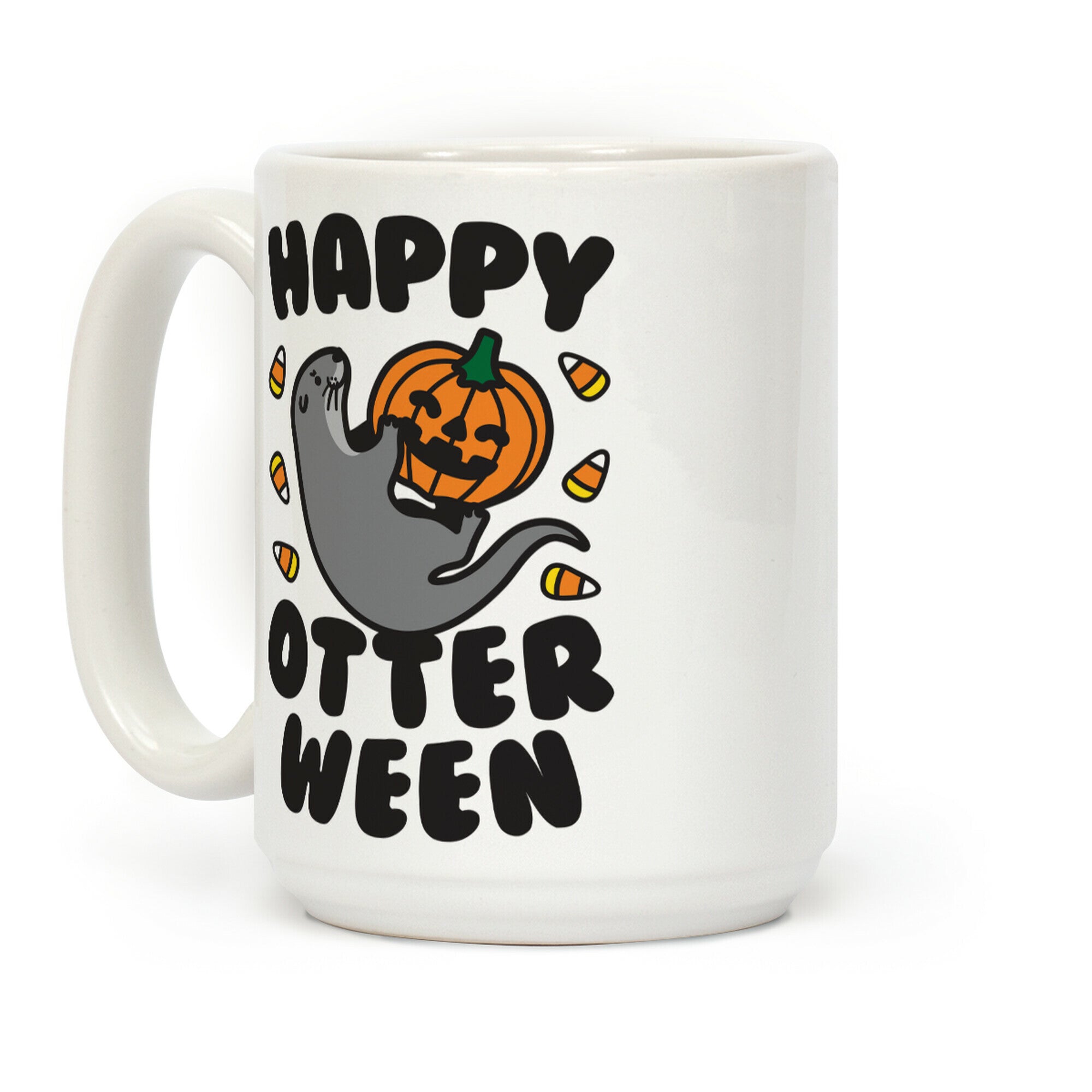 Happy Otterween Coffee Mug