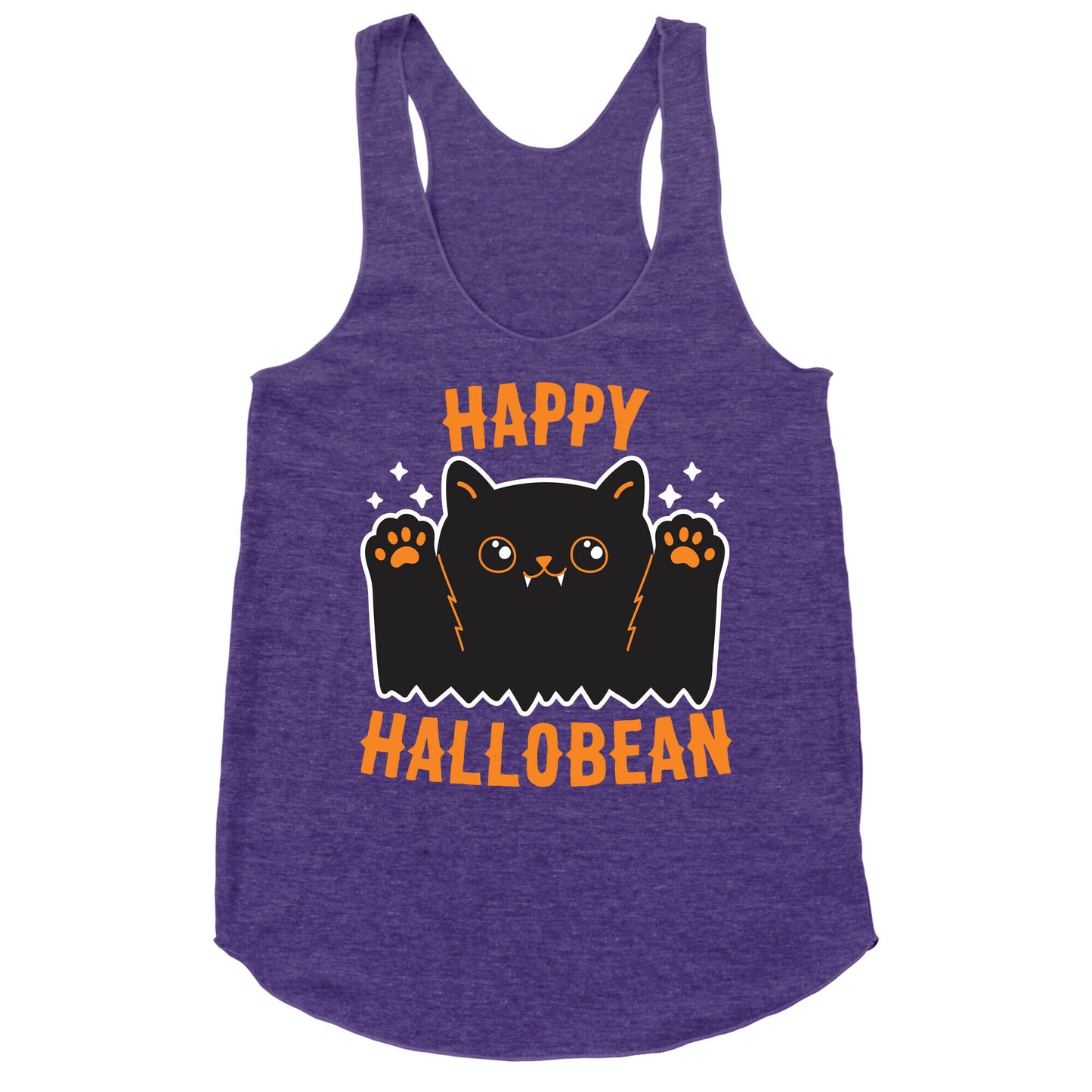 Happy Hallobean Racerback Tank