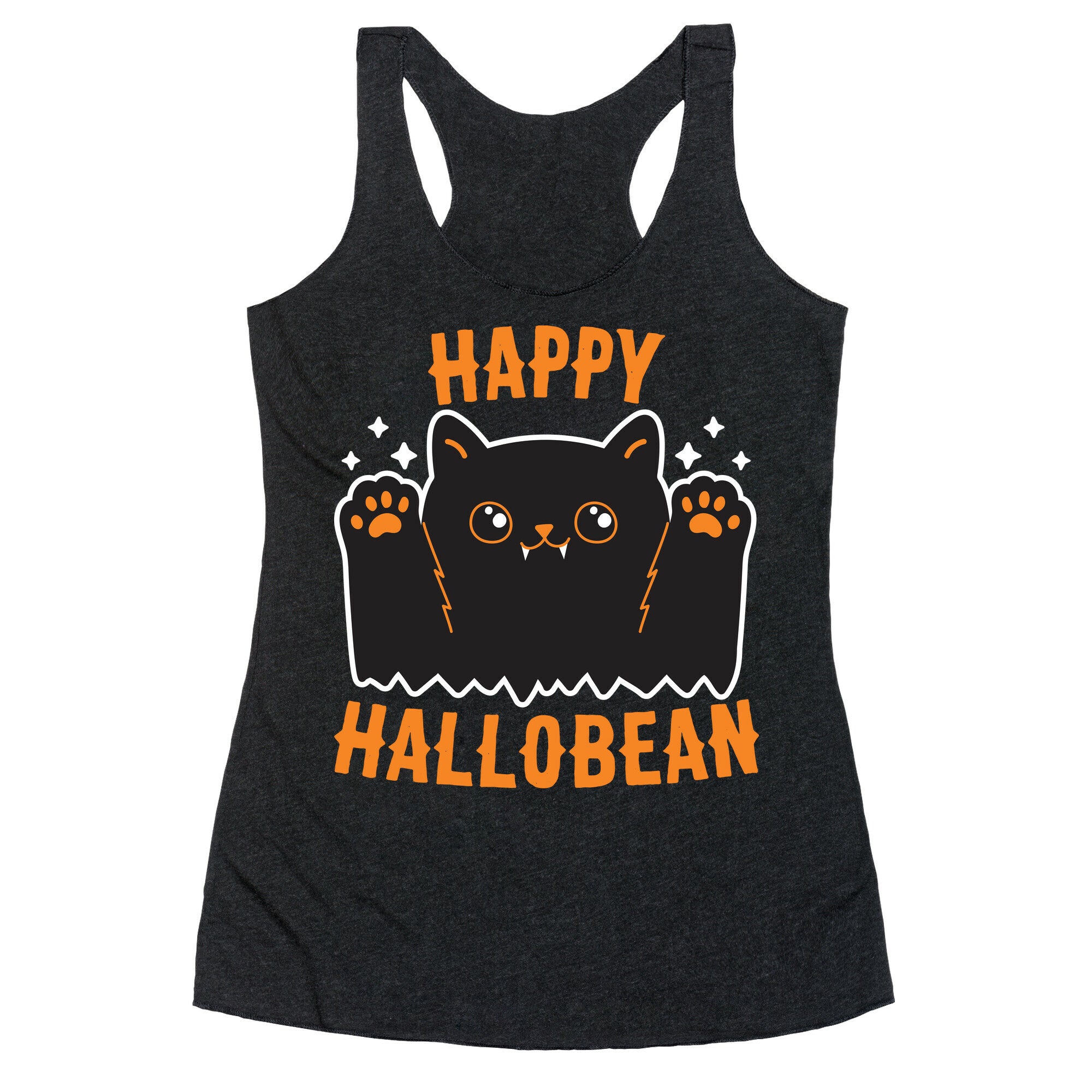 Happy Hallobean Racerback Tank