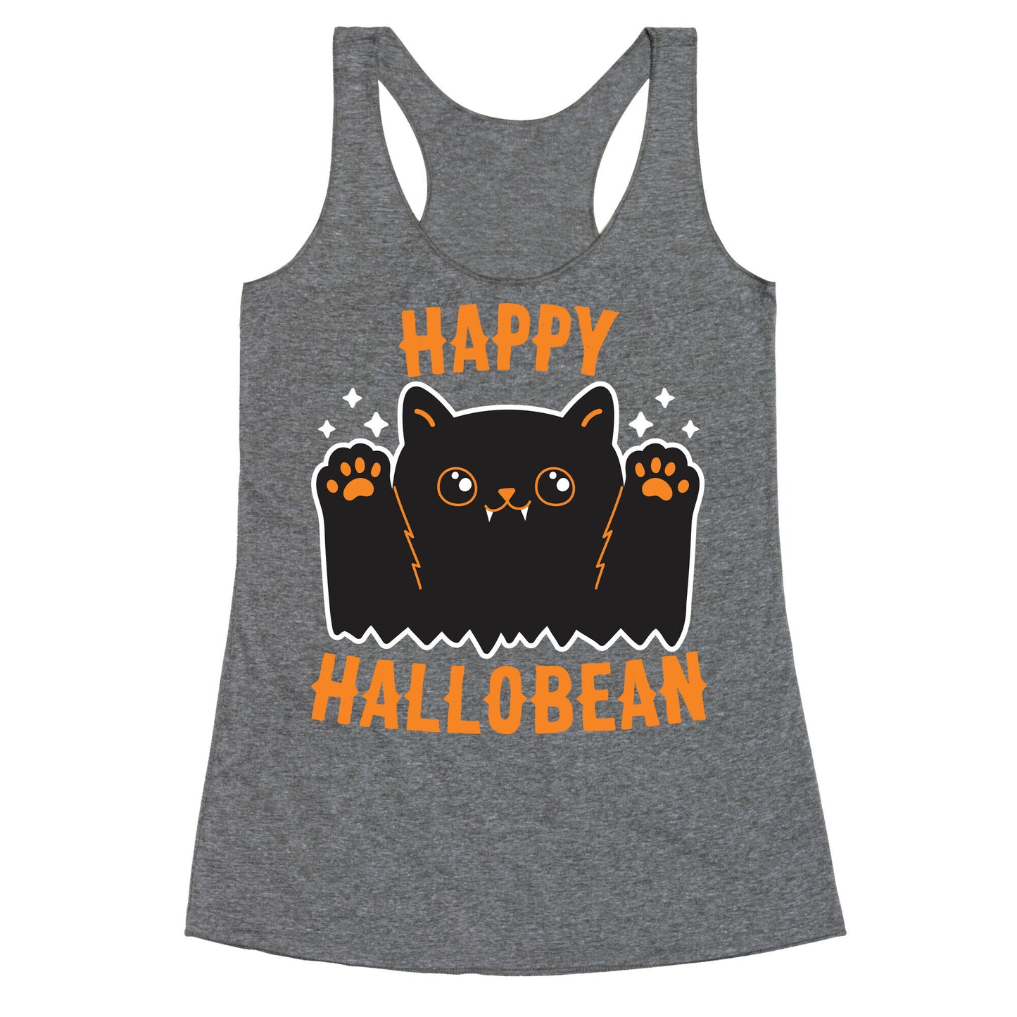 Happy Hallobean Racerback Tank