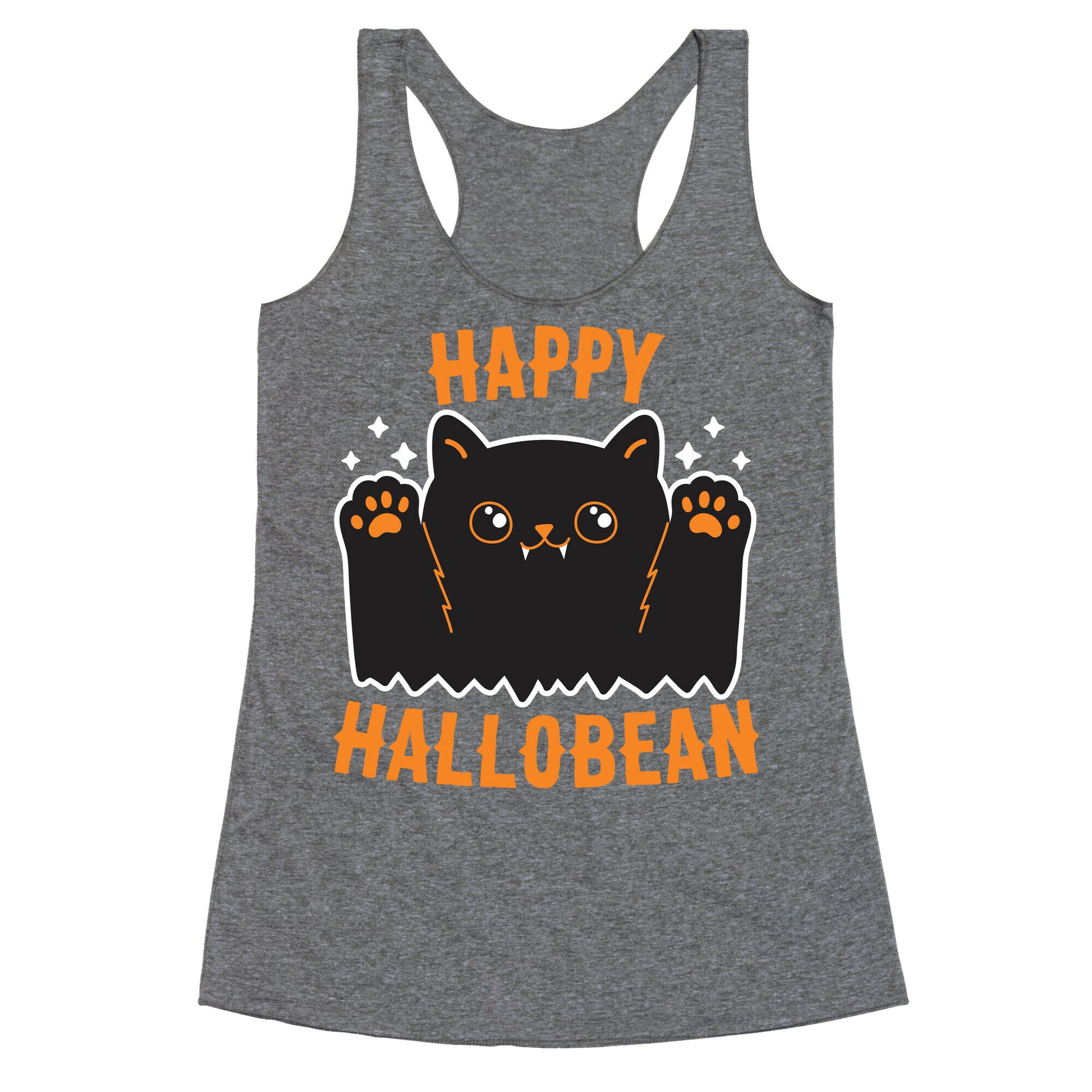 Happy Hallobean Racerback Tank