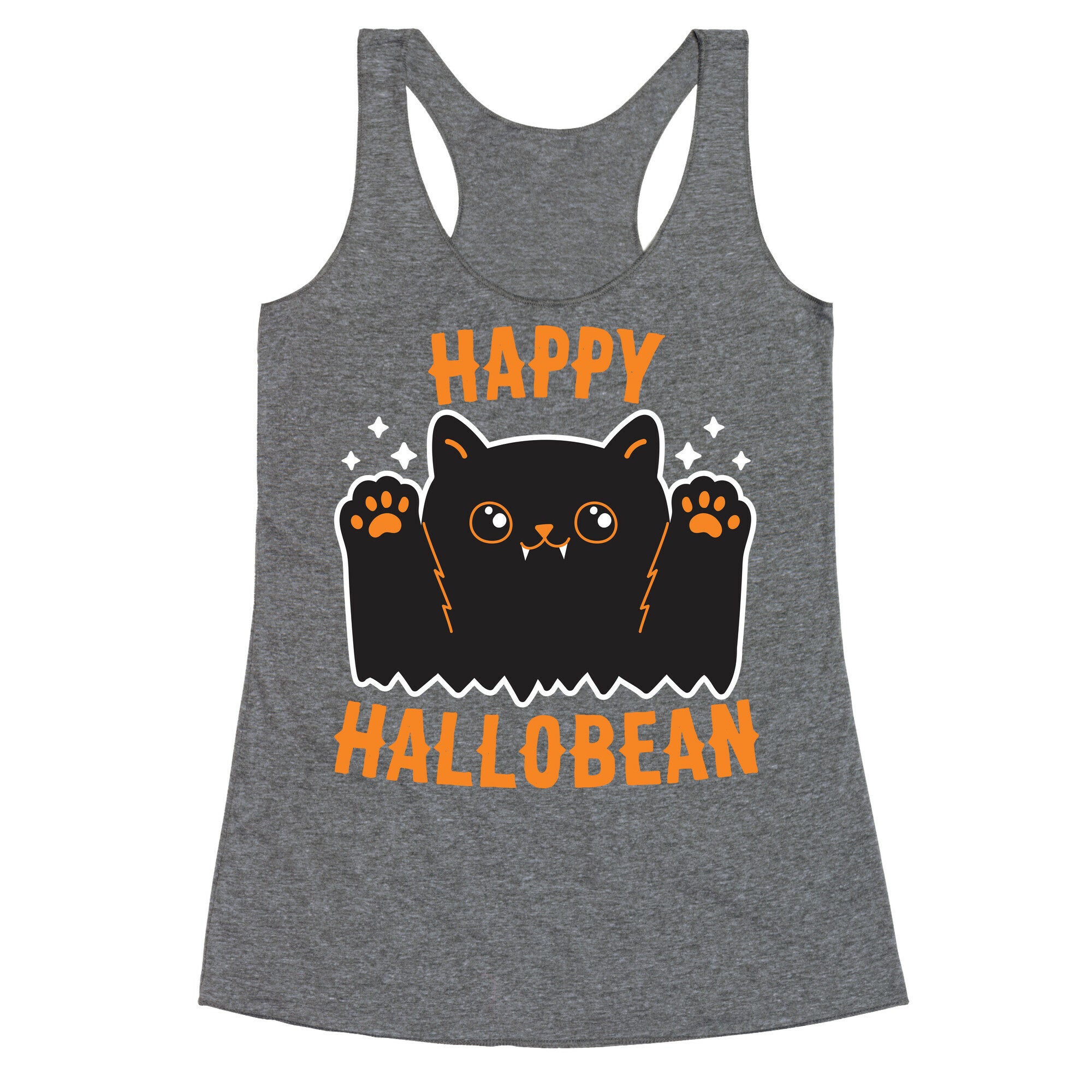 Happy Hallobean Racerback Tank
