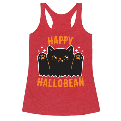 Happy Hallobean Racerback Tank