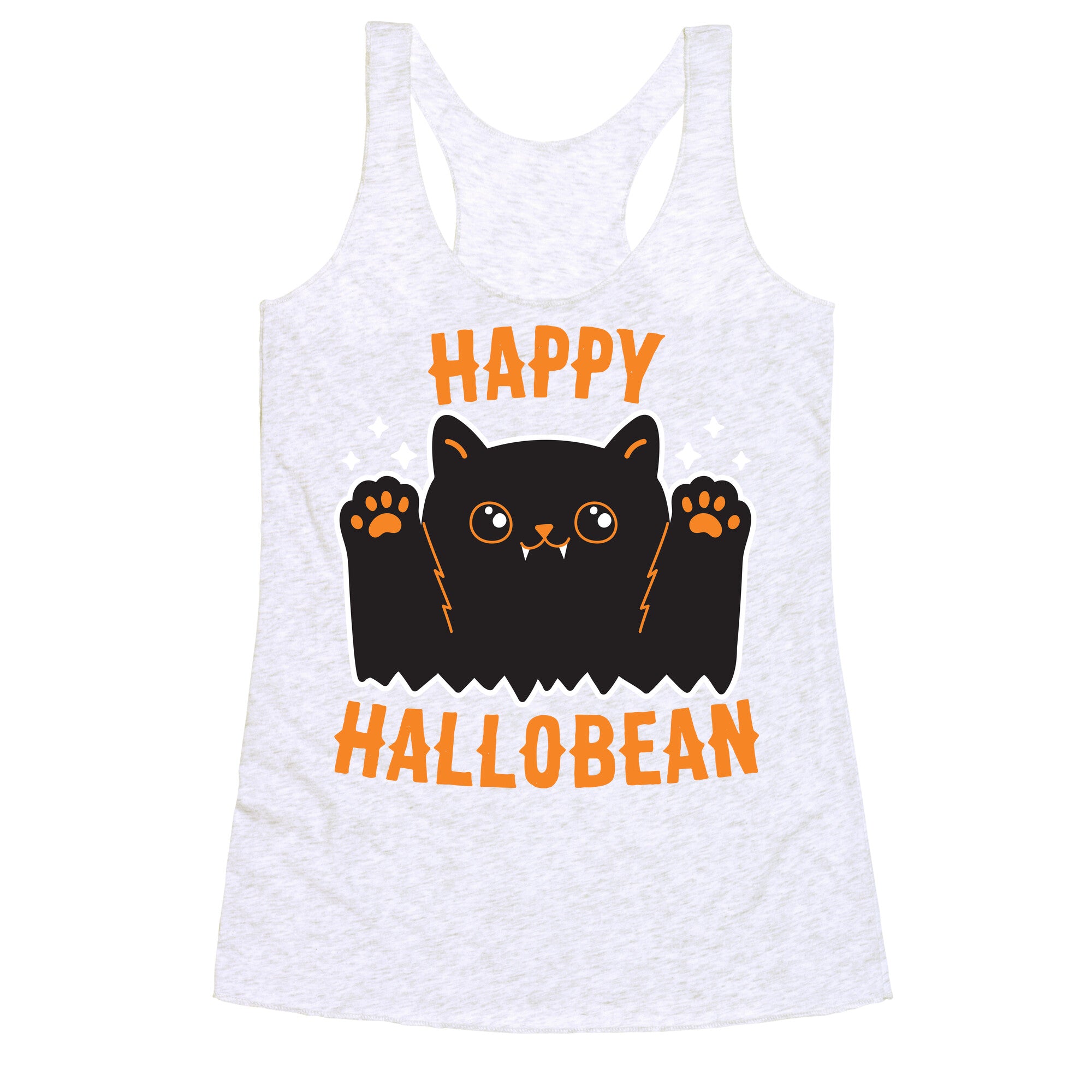 Happy Hallobean Racerback Tank