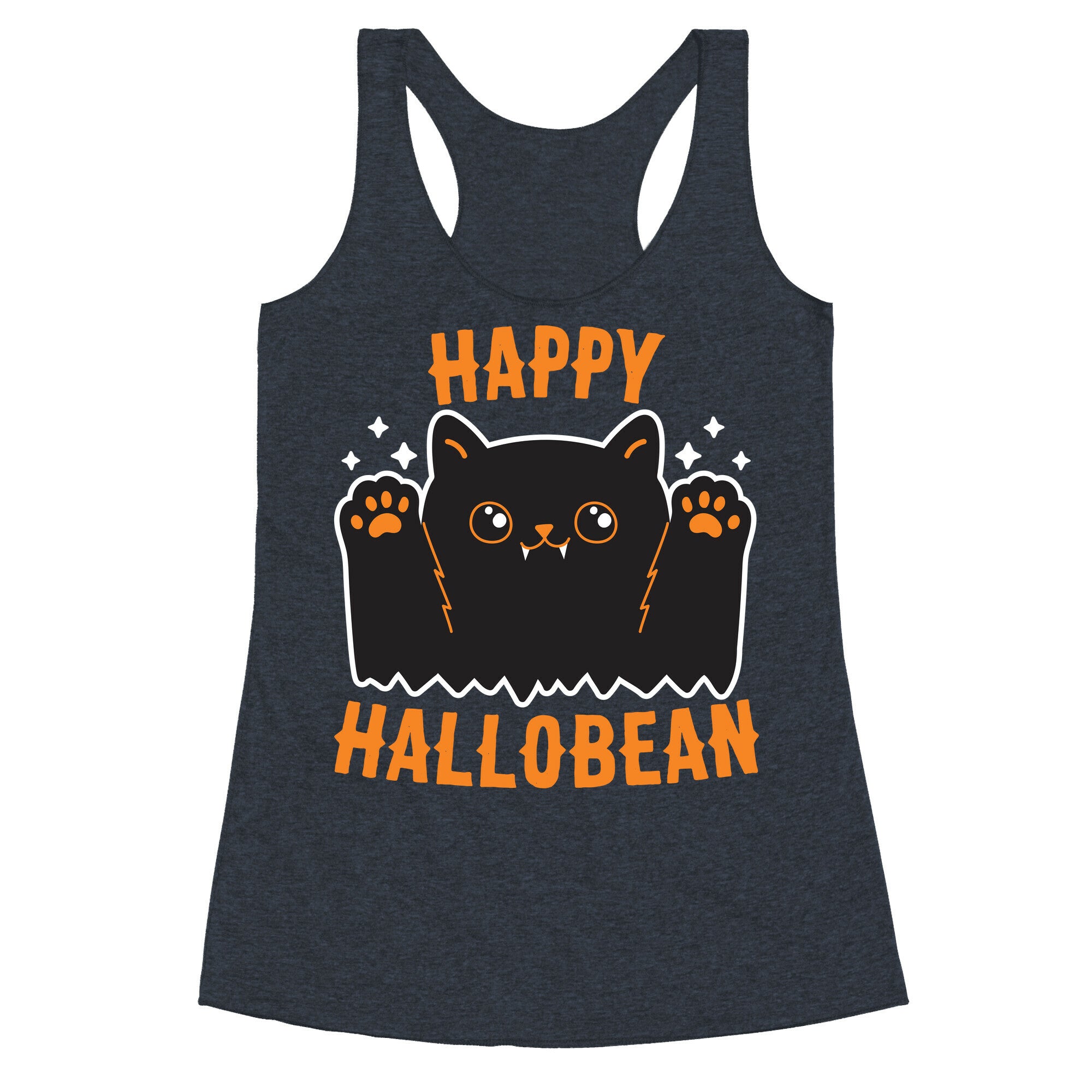 Happy Hallobean Racerback Tank