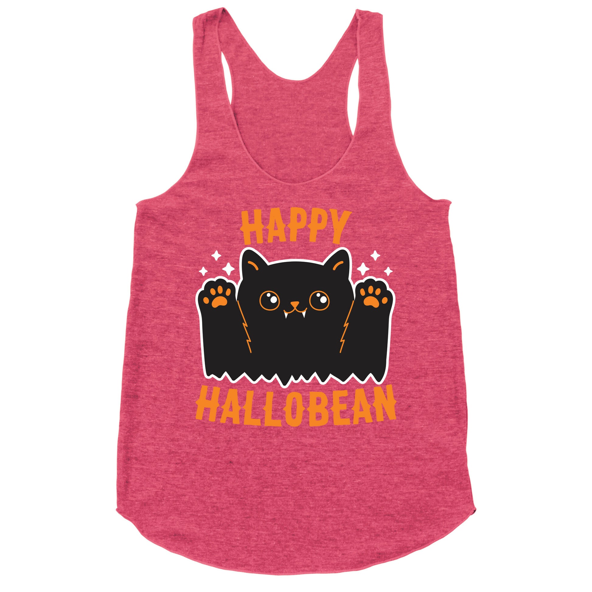 Happy Hallobean Racerback Tank