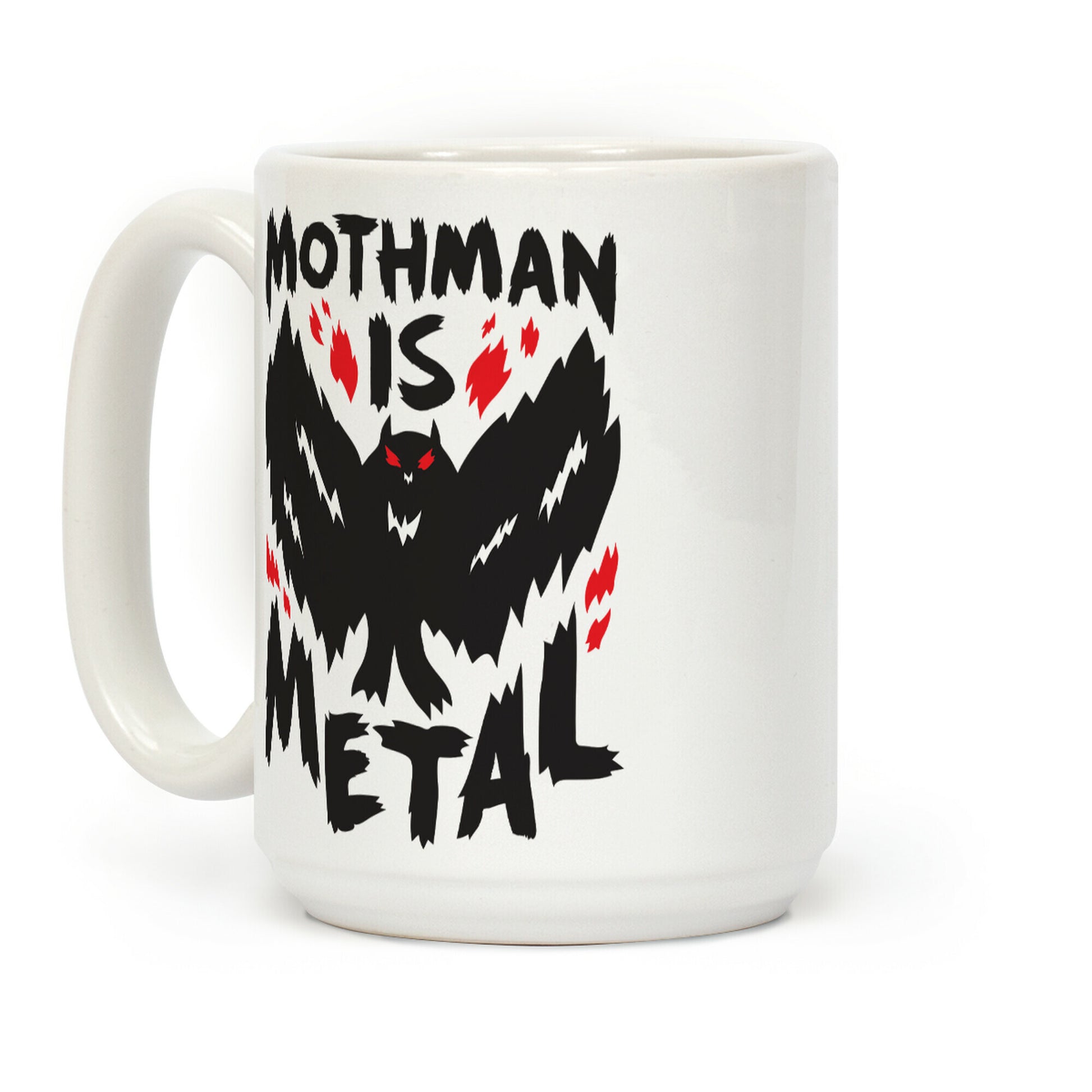 Mothman Is Metal Coffee Mug