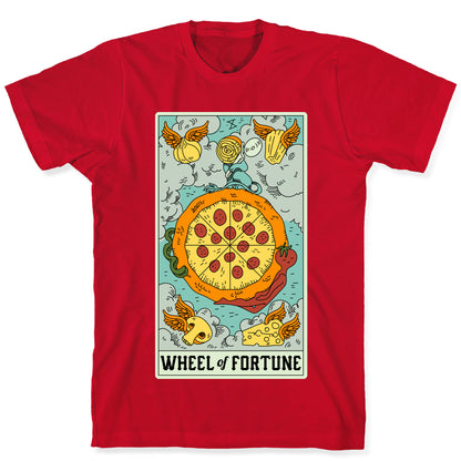 Wheel Of Fortune Pizza T-Shirt