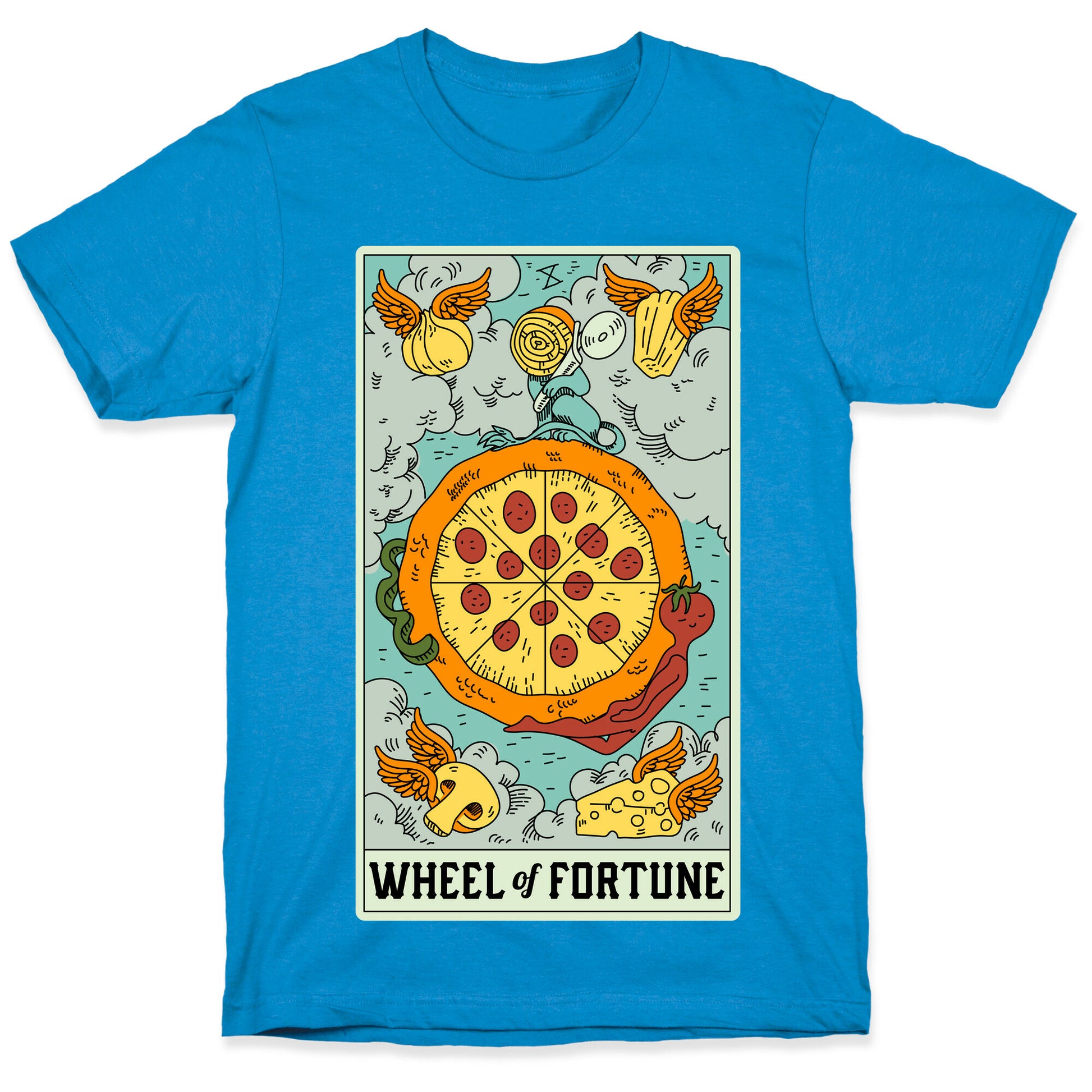 Wheel Of Fortune Pizza T-Shirt