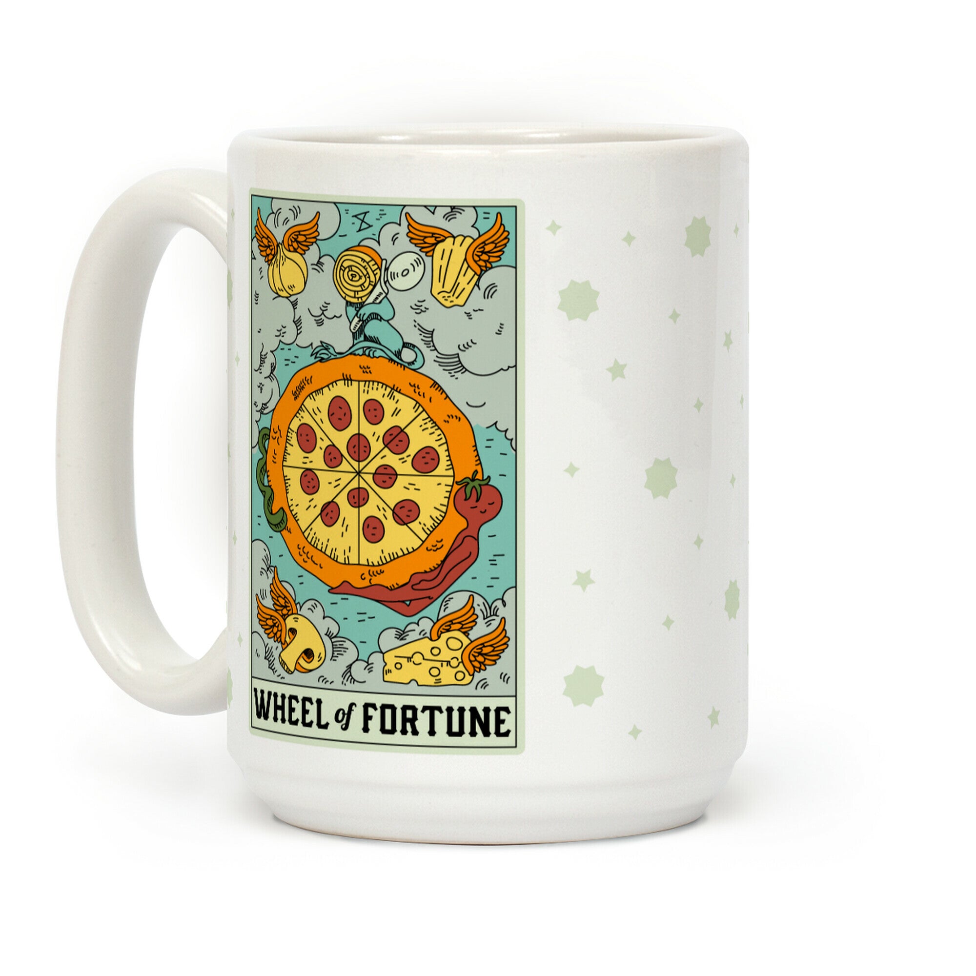 Wheel Of Fortune Pizza Coffee Mug