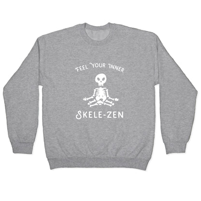 Feel Your Inner Skele-zen Crewneck Sweatshirt