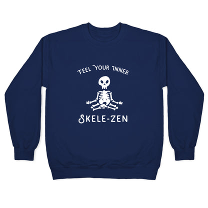 Feel Your Inner Skele-zen Crewneck Sweatshirt