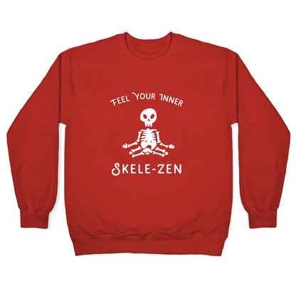 Feel Your Inner Skele-zen Crewneck Sweatshirt
