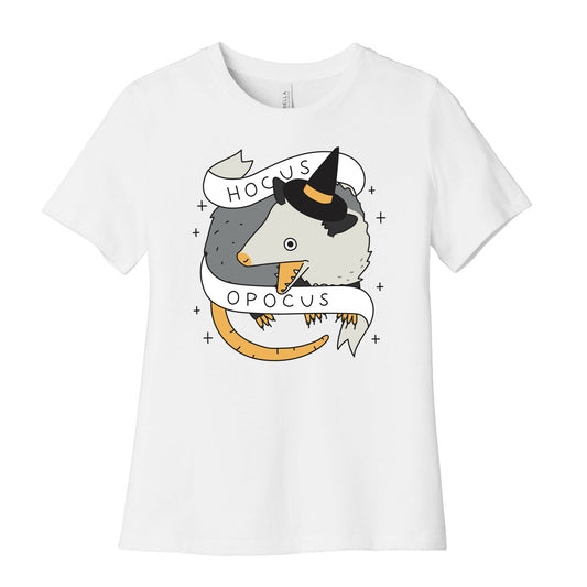 Hocus Opocus Opossum Women's Cotton Tee
