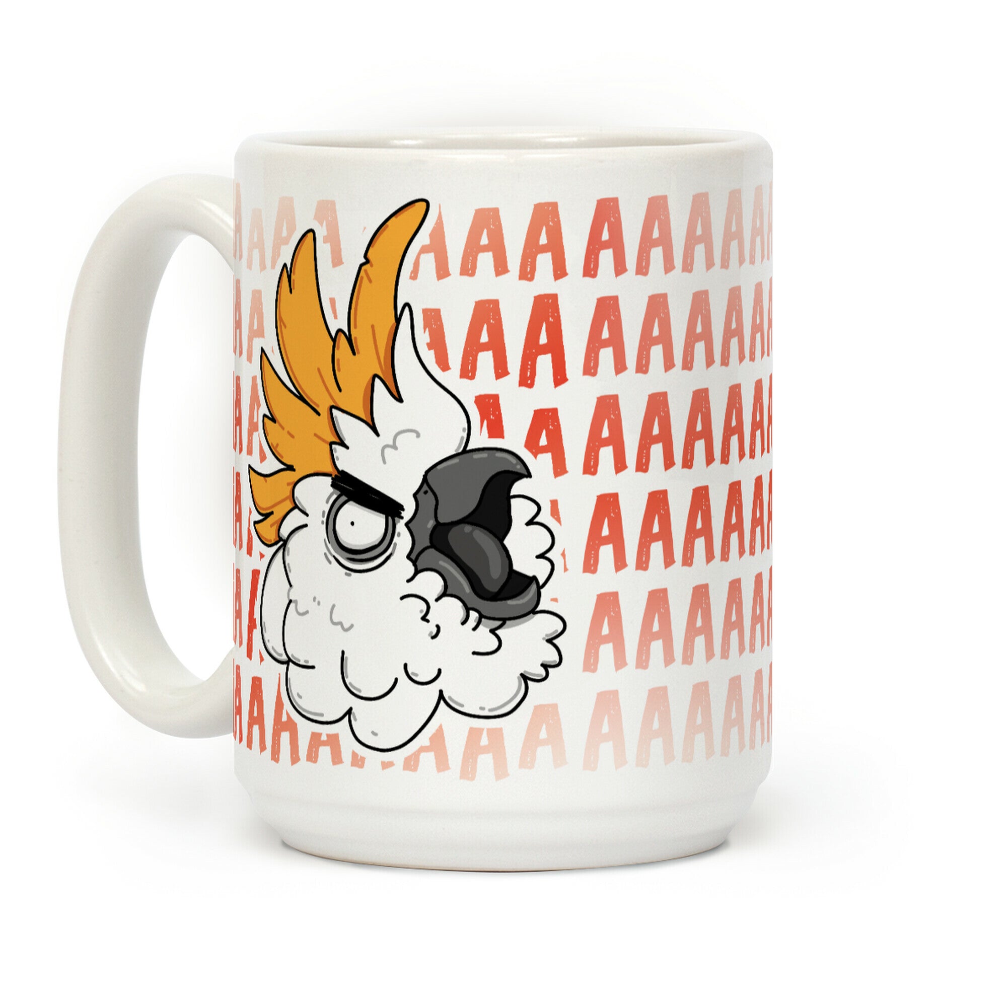 Screaming Cockatoo Coffee Mug