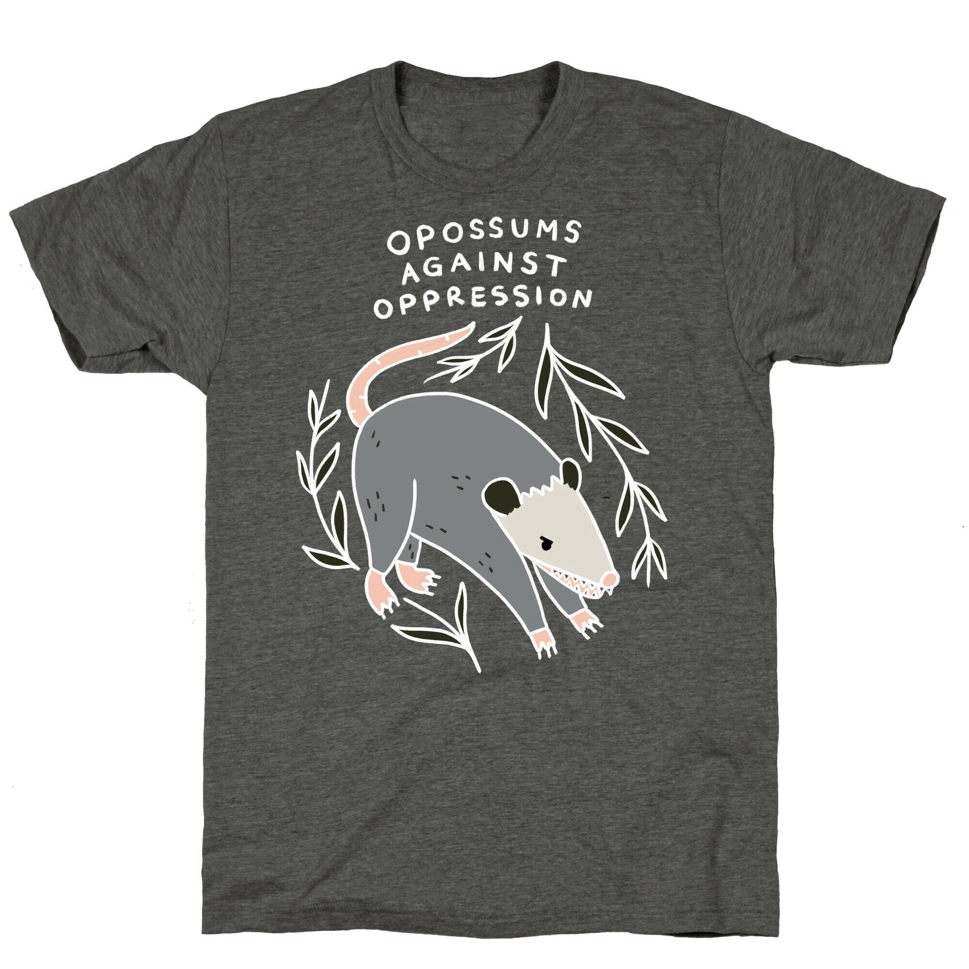 Opossums Against Oppression Unisex Triblend Tee