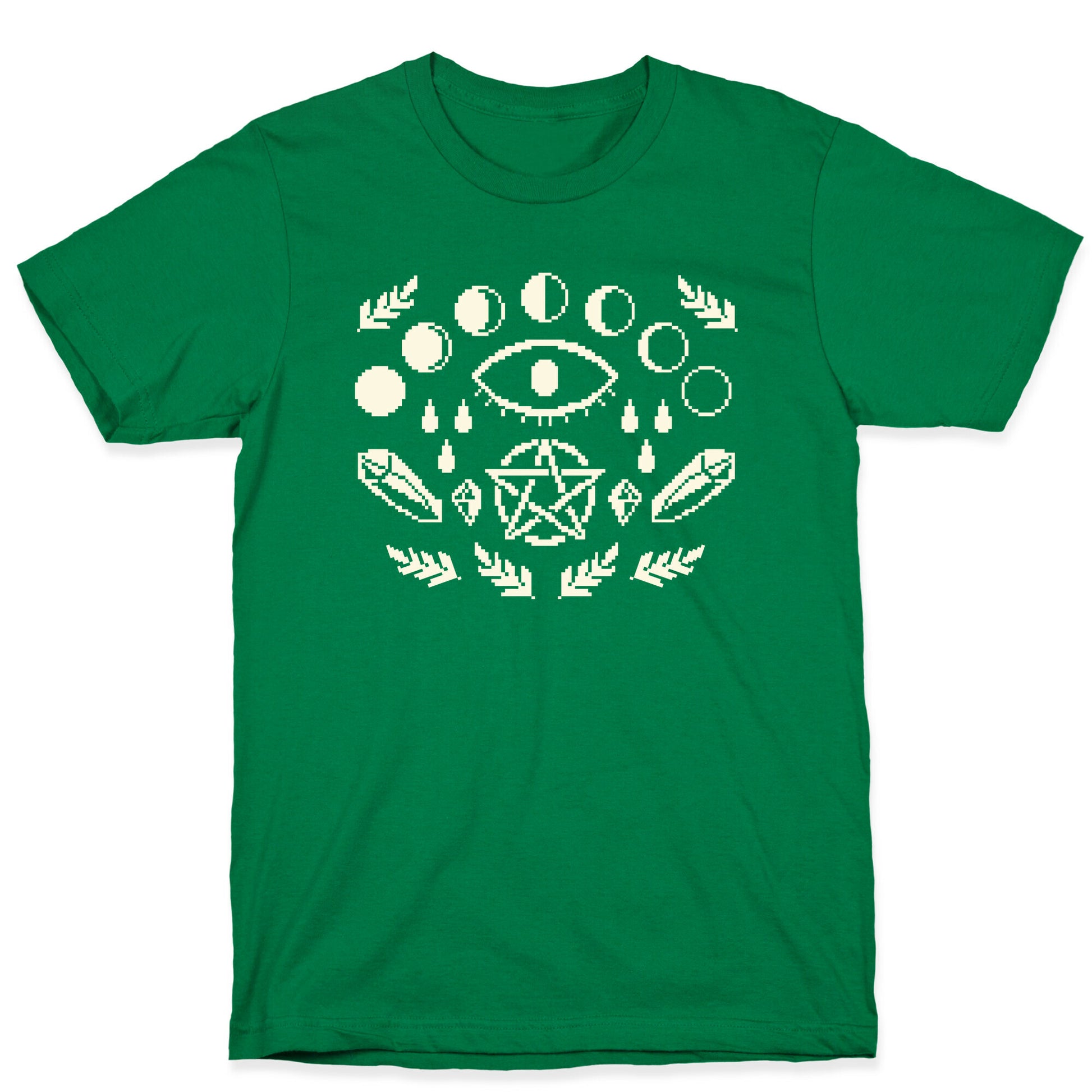 Occult Pixel Pattern T-Shirt