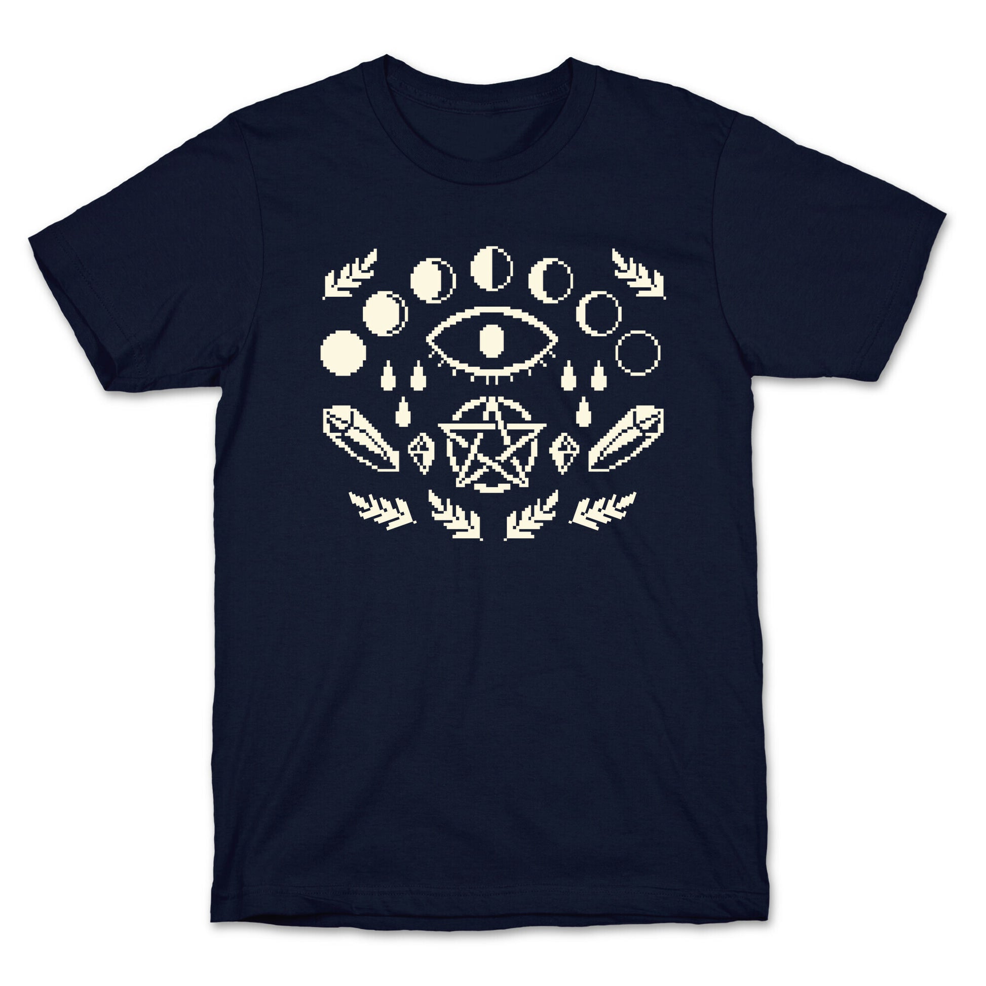 Occult Pixel Pattern T-Shirt