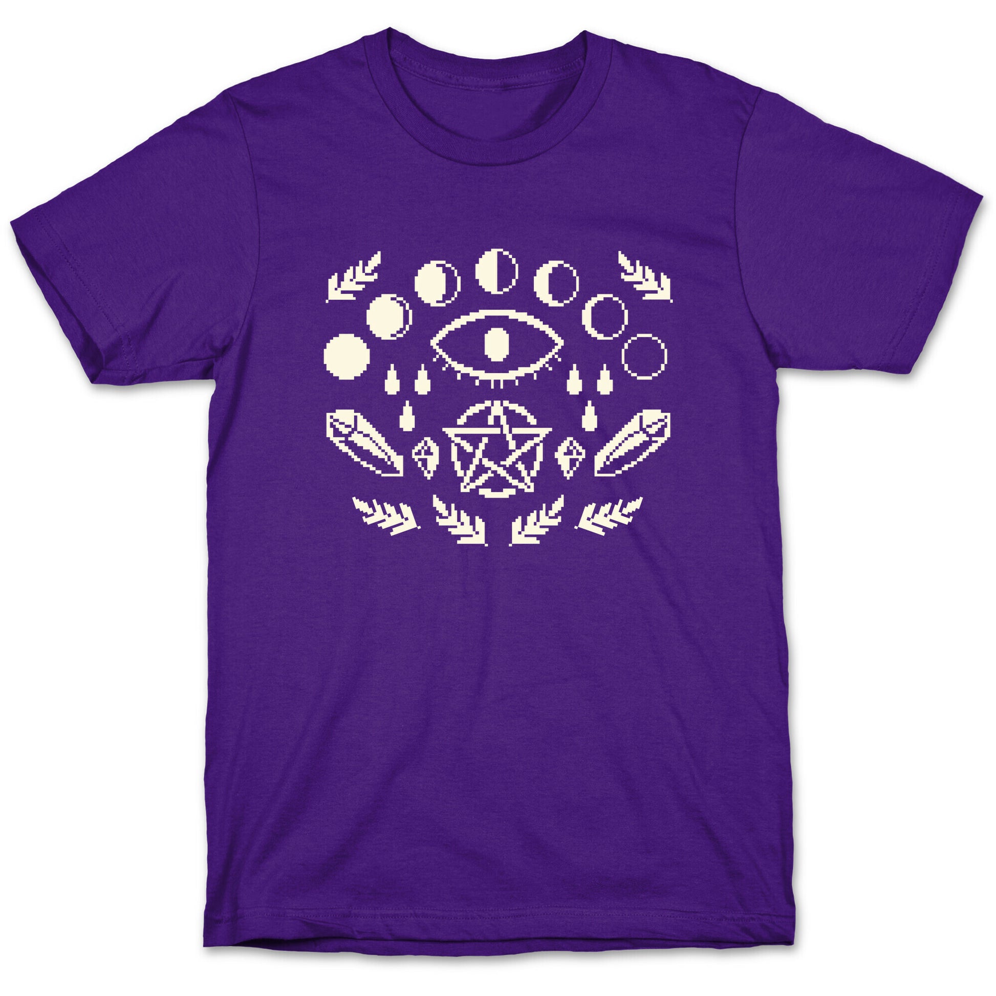 Occult Pixel Pattern T-Shirt