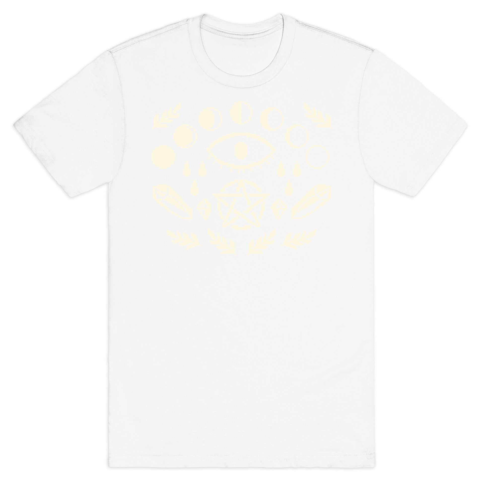 Occult Pixel Pattern T-Shirt